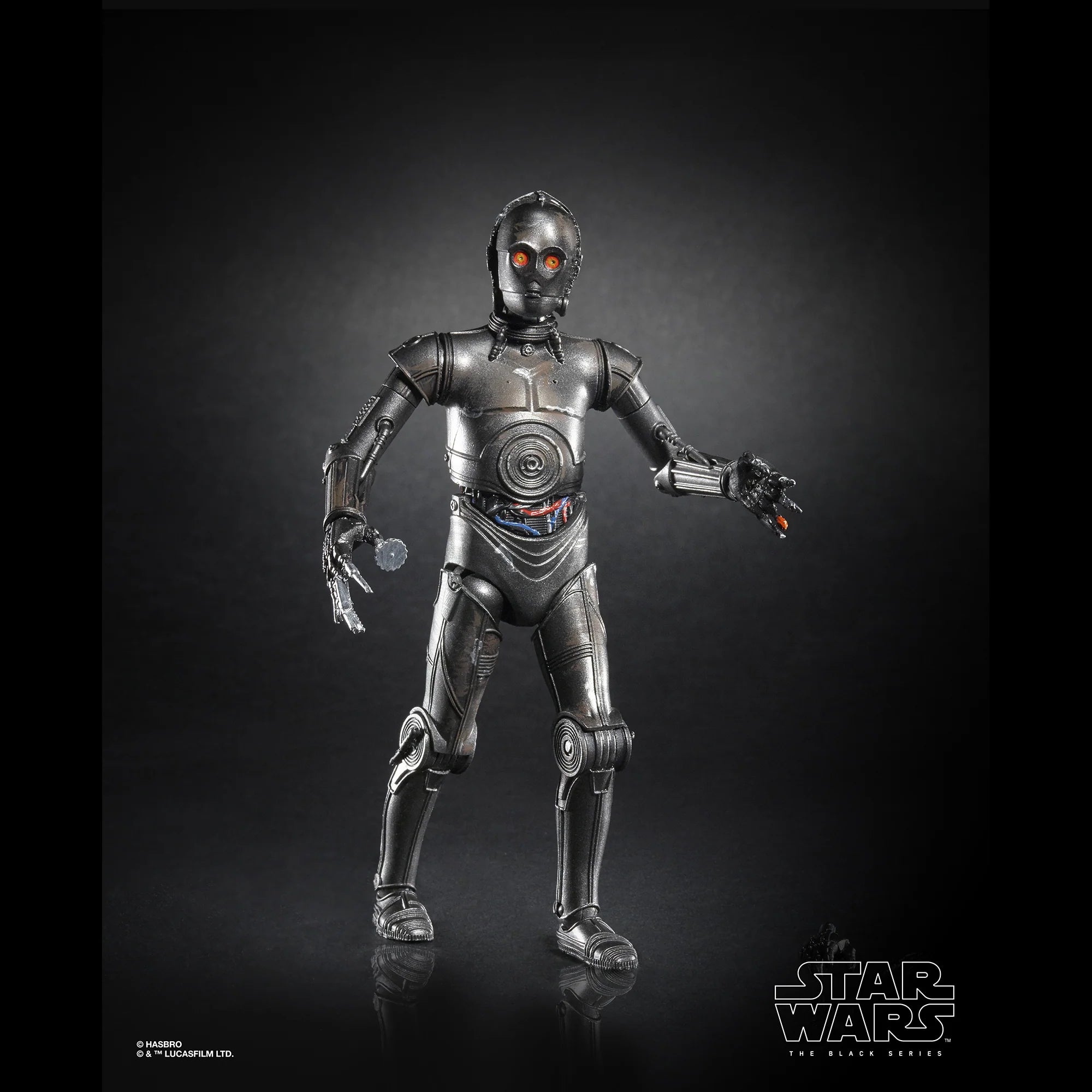 Hasbro Star Wars The Black Series Triple Zero (000) 6-Inch Action Figure - Premium Collectible for Display & Star Wars Fans
