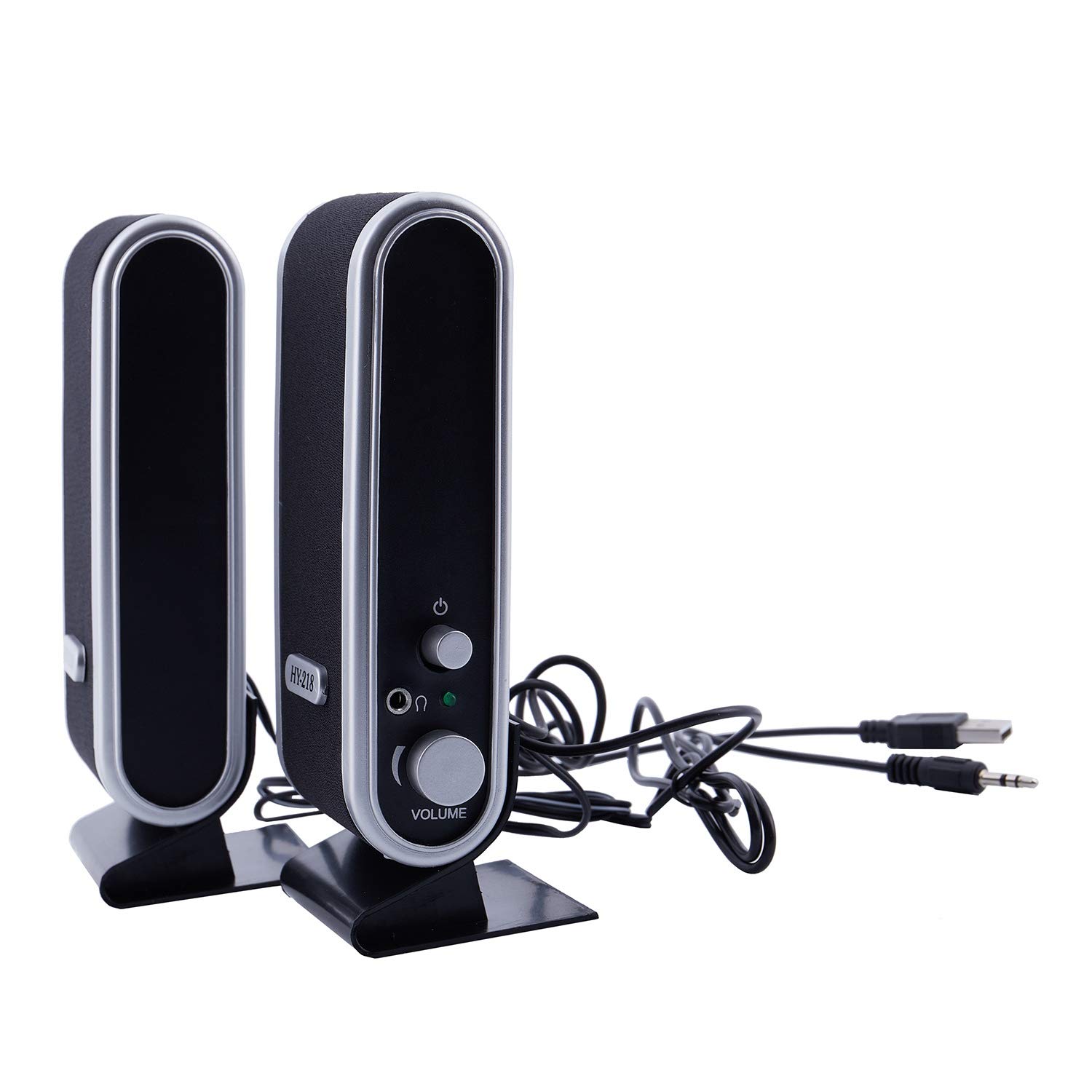 SHAPOKY 120W USB Desktop Speaker with 3.5mm Aux Port - High Power Computer Soundbar for PC, Laptop, Gaming & Home Office - Perfect for Music, Movies & Conference Calls