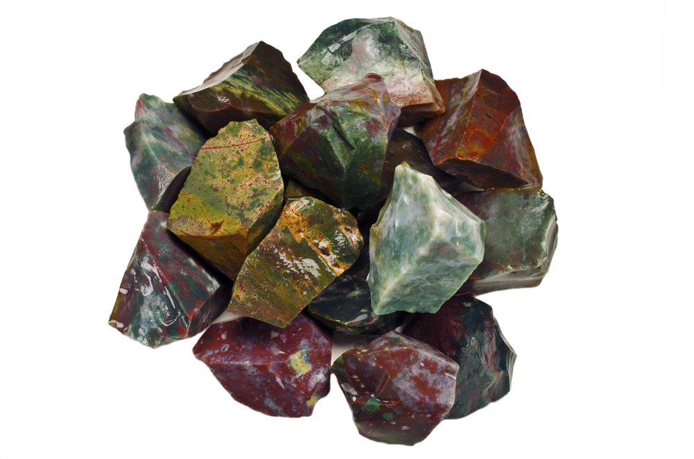 Premium Fancy Jasper Stones - 18 lbs Bulk Raw Natural Crystals for Lapidary, Tumbling, Wire Wrapping & Healing | Perfect for Jewelry Making, Meditation & Home Decor