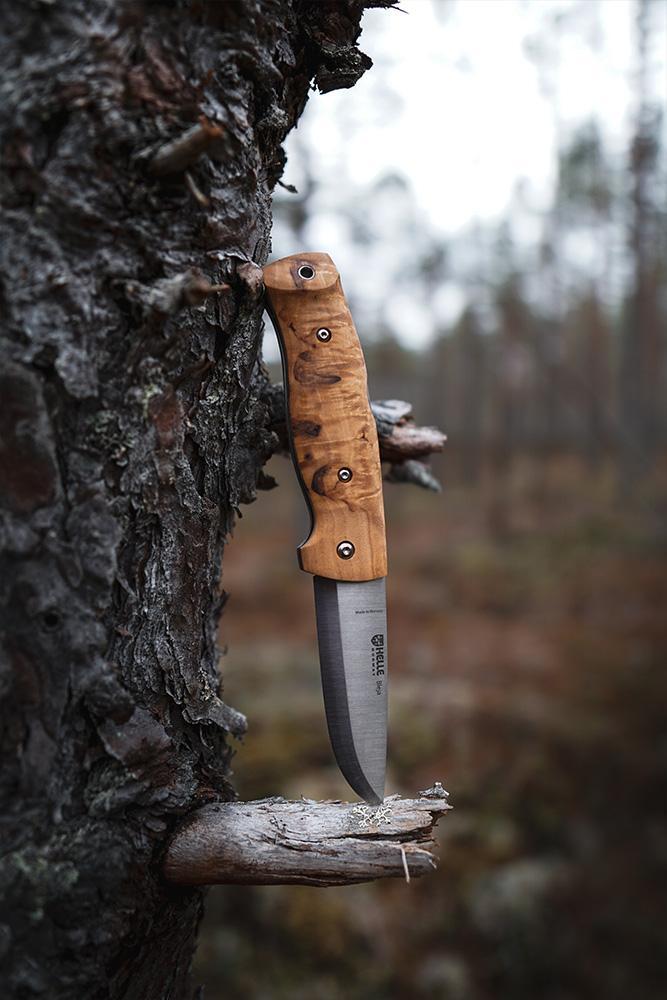 Helle Bleja Knife - Premium Scandinavian Outdoor Hunting & Camping Knife for Bushcraft, Survival, and Everyday Carry (EDC) - Perfect for Hiking, Fishing, and Wilderness Adventures