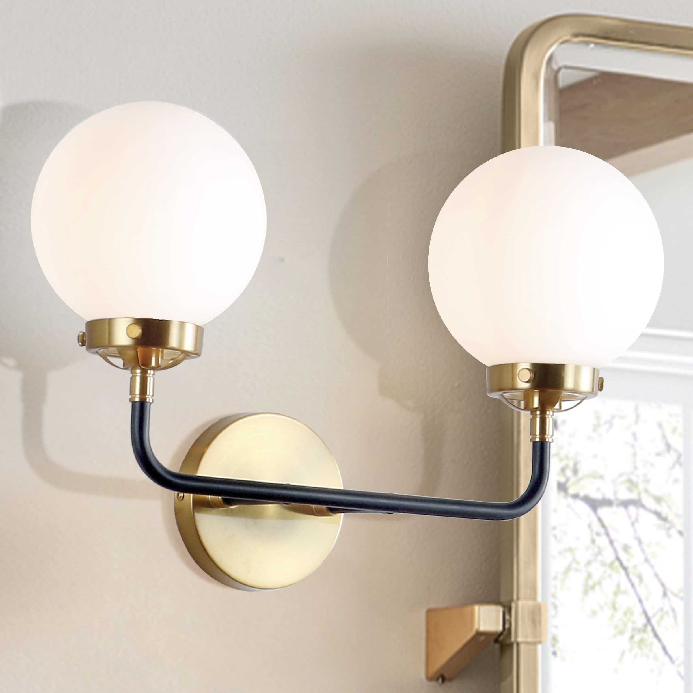 JONATHAN Y JYL9057B Caleb 2-Light 18