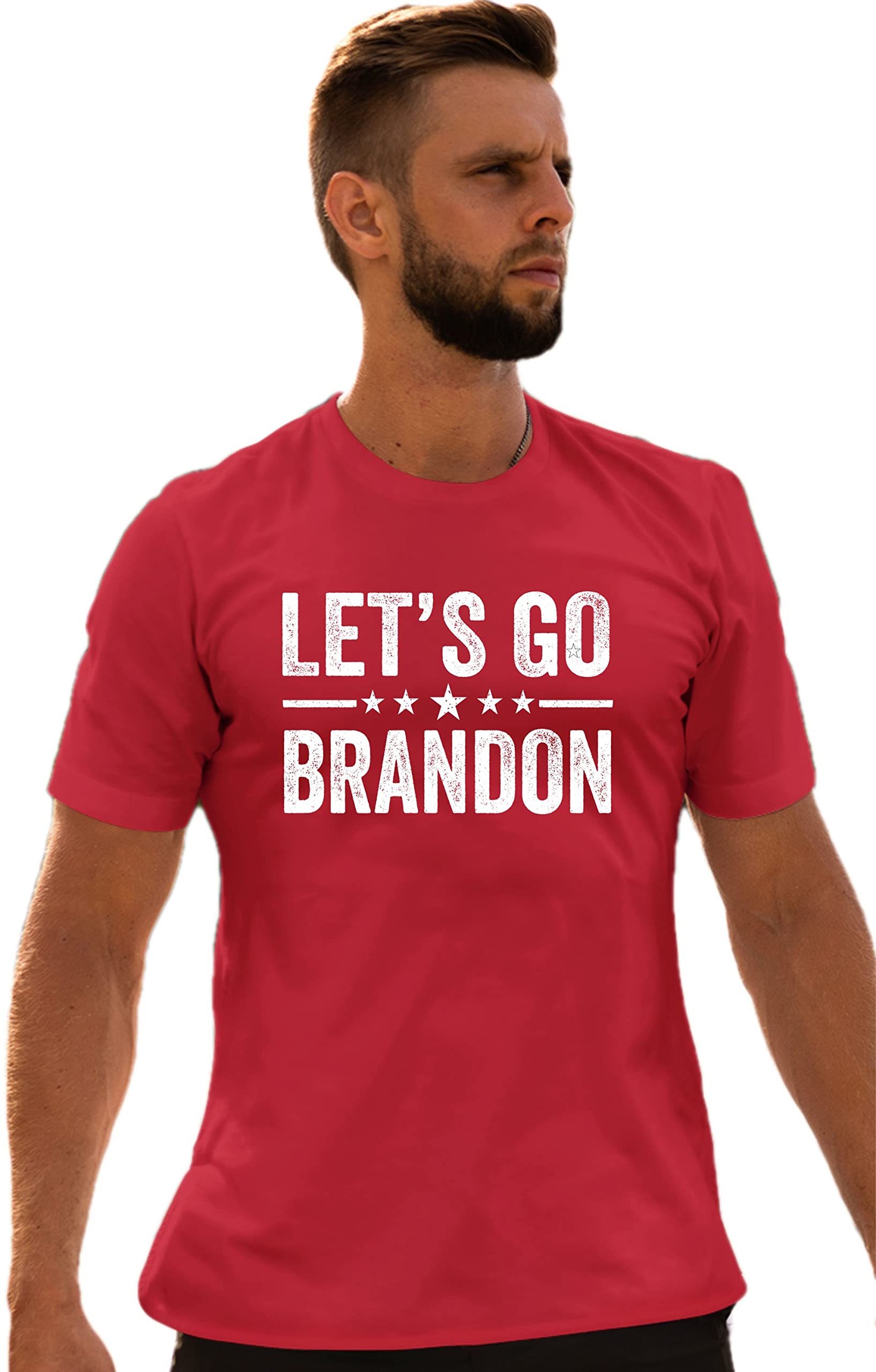 Let's Go Brandon T-Shirt for Men, Women & Youth - Trendy Political Slogan Tee for Rallies, Protests & Casual Wear