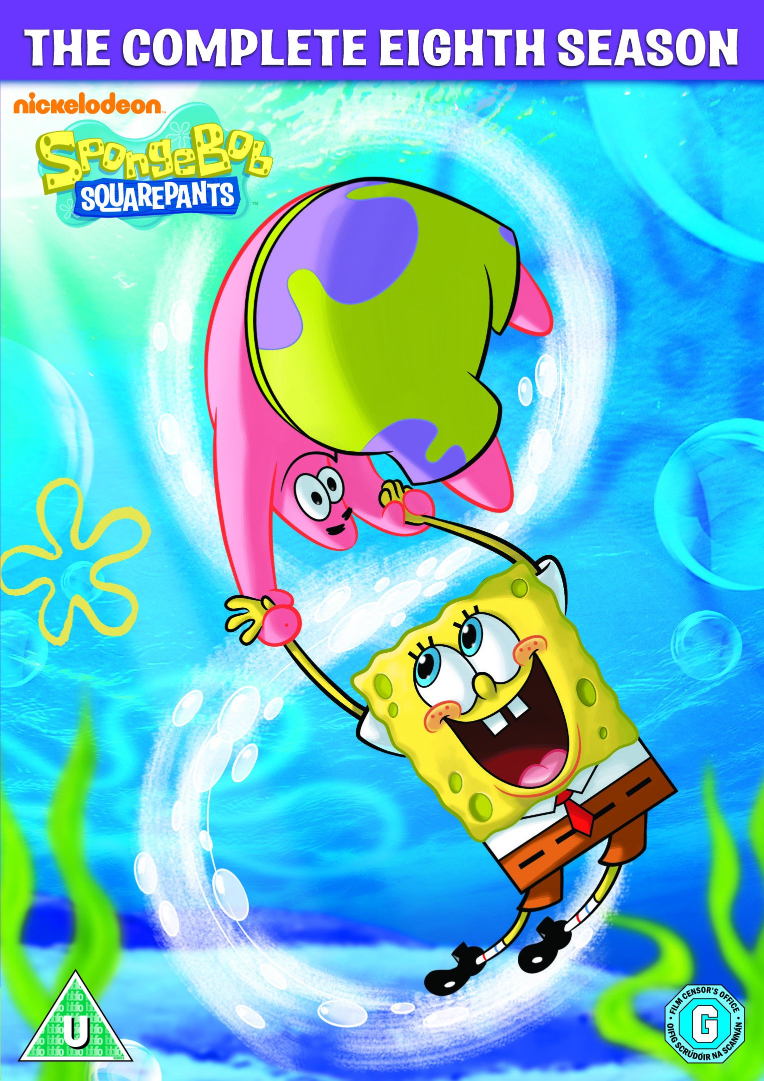 SpongeBob SquarePants: The Complete 8th Season DVD - Watch SpongeBob's Hilarious Adventures at Home or on the Go