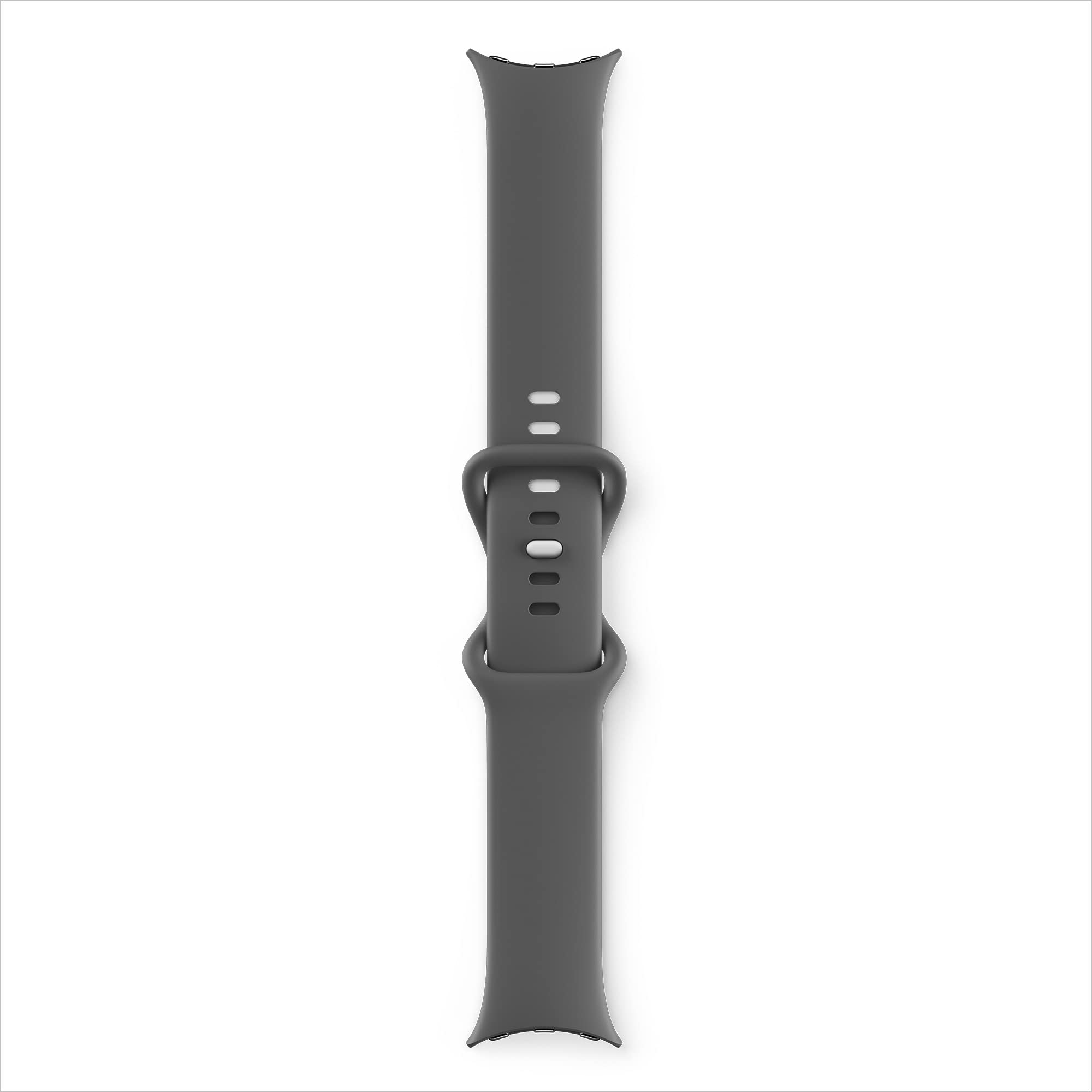 Google Pixel Watch Active Band - Charcoal (GA03266-WW) | Soft & Durable Silicone Strap for Fitness Tracking, Running & Everyday Wear