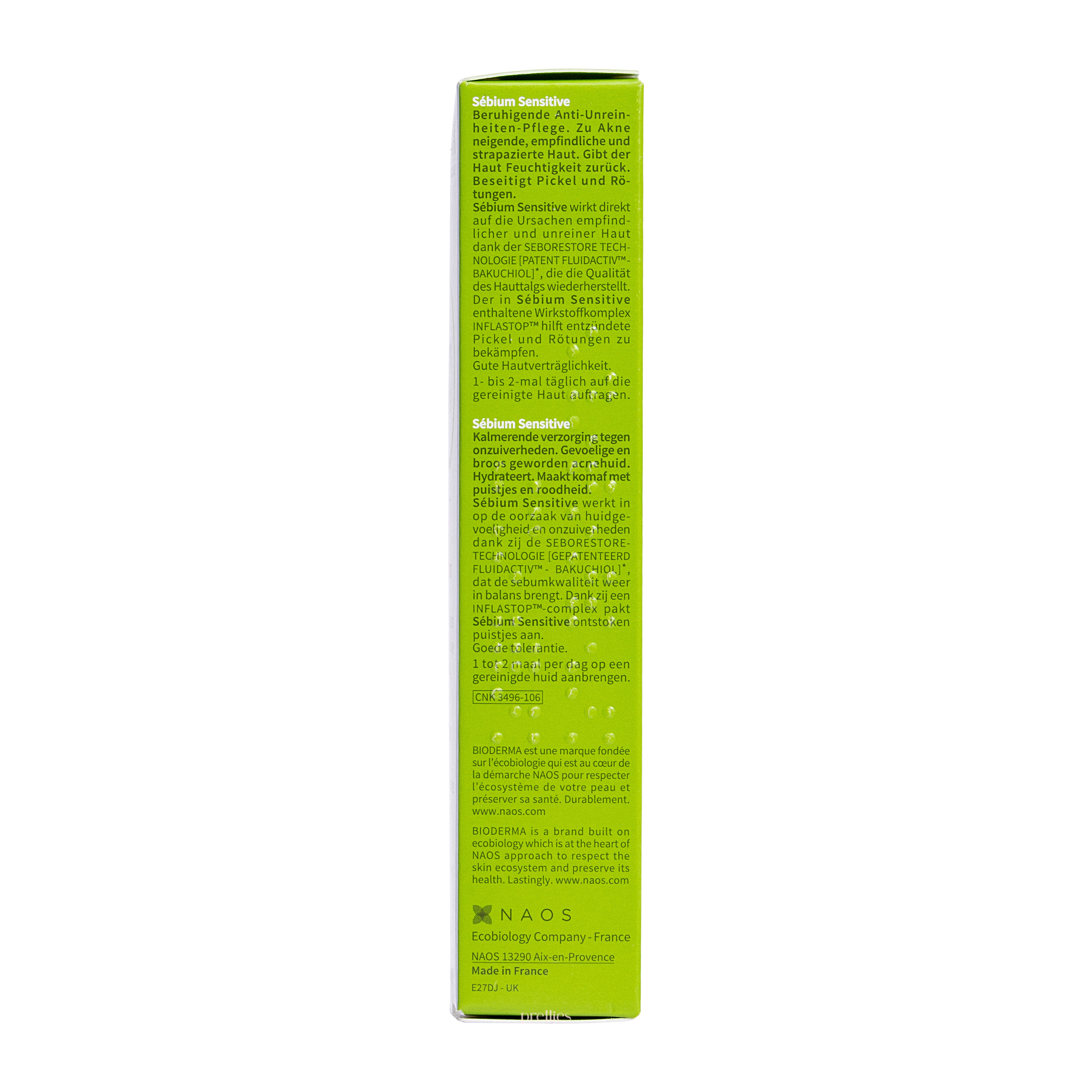 Bioderma Sebium Sensitive Cleansing Gel 30ml - Soap-Free Face Wash for Acne Prone & Sensitive Skin - Gentle Daily Cleanser for Oily, Blemish-Prone Complexion - Perfect for Morning & Night Skincare Routine