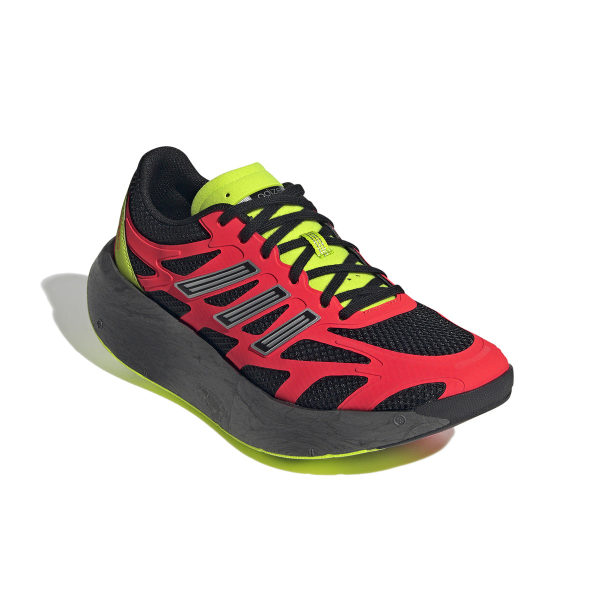 Adizero Aruku Running Shoes - Carbon Core Black & Solar Red | Lightweight Performance Sneakers for Men & Women | Perfect for Marathon Training & Daily Jogging