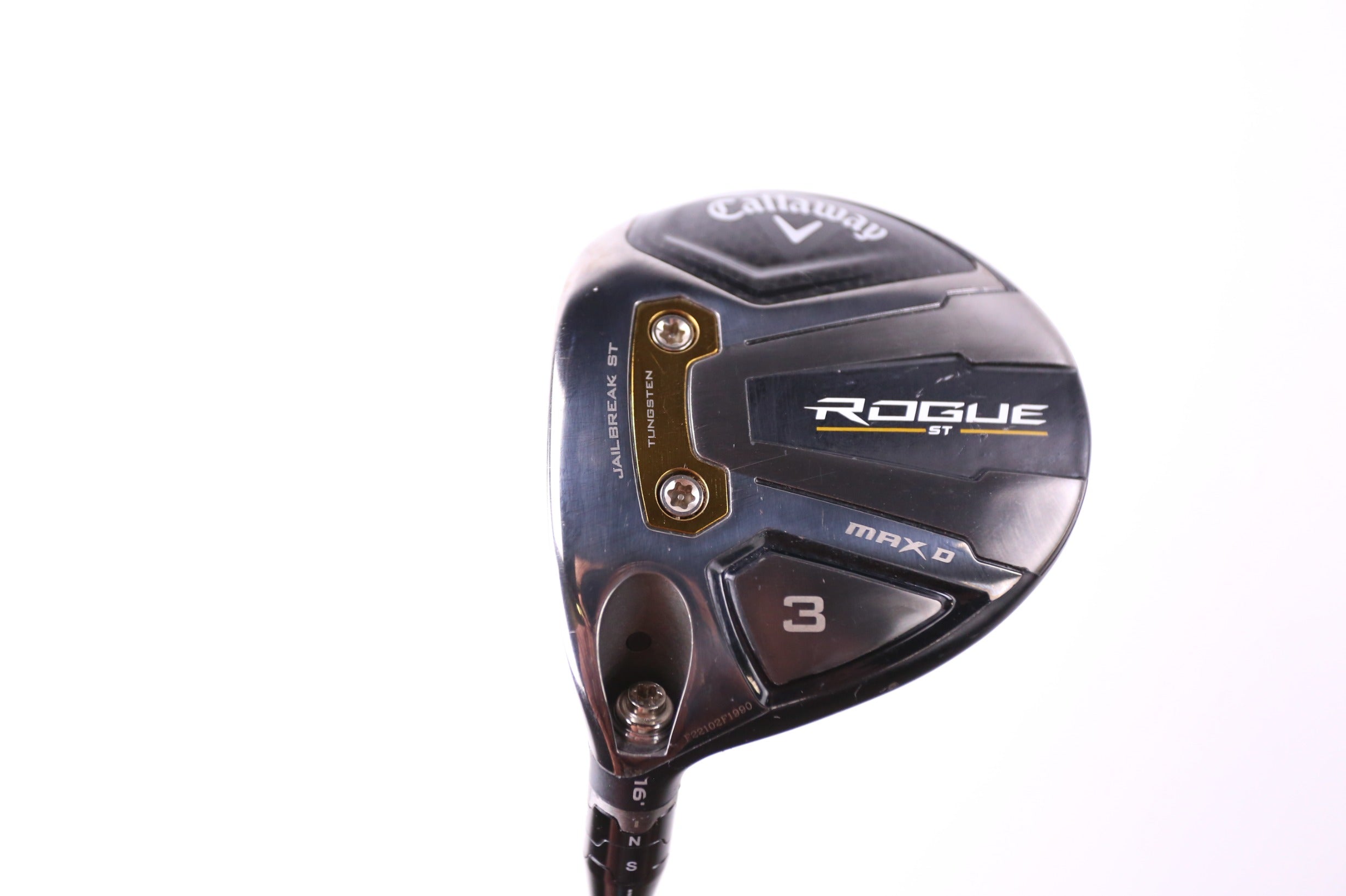Used Callaway Rogue ST Max Draw 3 Wood Left Handed 16° Regular Flex Golf Club - Perfect for High Handicap Players & Draw Bias Shots on the Fairway