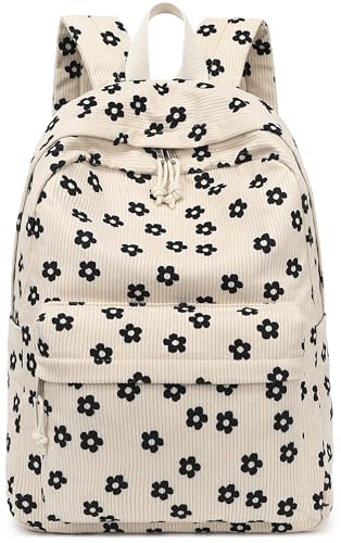 Corduroy Floral Beige