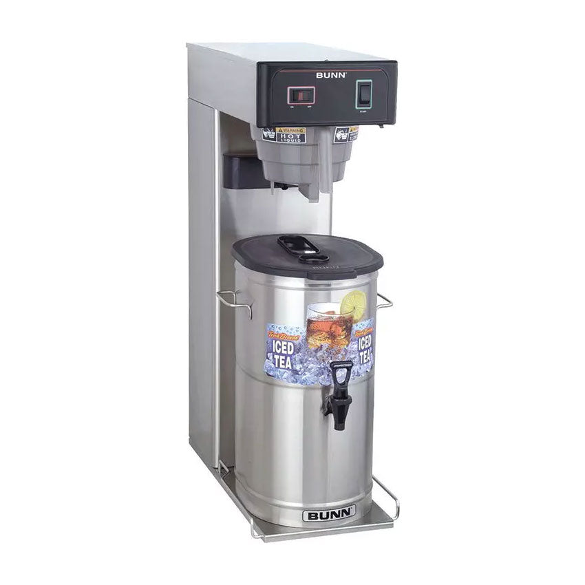Bunn TB3Q/36700.0013 Commercial Single Iced Tea Brewer - 3 Gallon Capacity for Restaurants, Cafes & Catering Businesses | Fast Brewing & Easy to Use