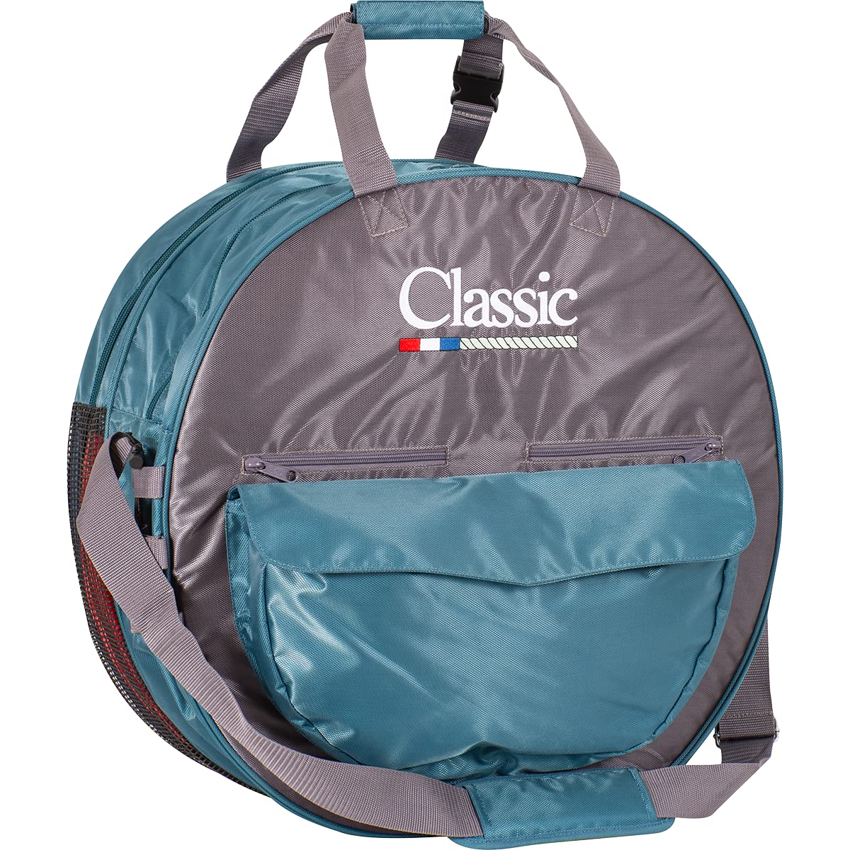 Premium Classic Deluxe Rope Bag - Durable & Stylish Storage for Climbing Gear, Yoga Equipment & Sports Accessories (Grey & Ocean Blue, One Size) - Perfect for Gym, Outdoor Adventures & Travel