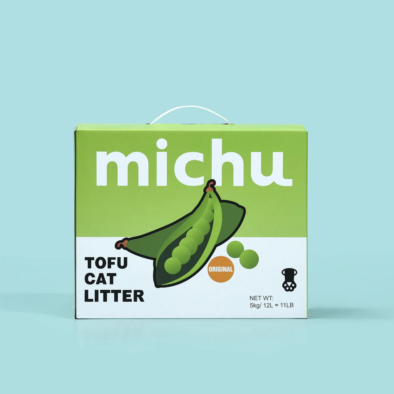 Natural Clumping Tofu Cat Litter Gen3 - Plant-Based, Eco-Friendly & Low Dust - 5kg Value Box for Odor Control | Ideal for Multi-Cat Homes & Small Spaces