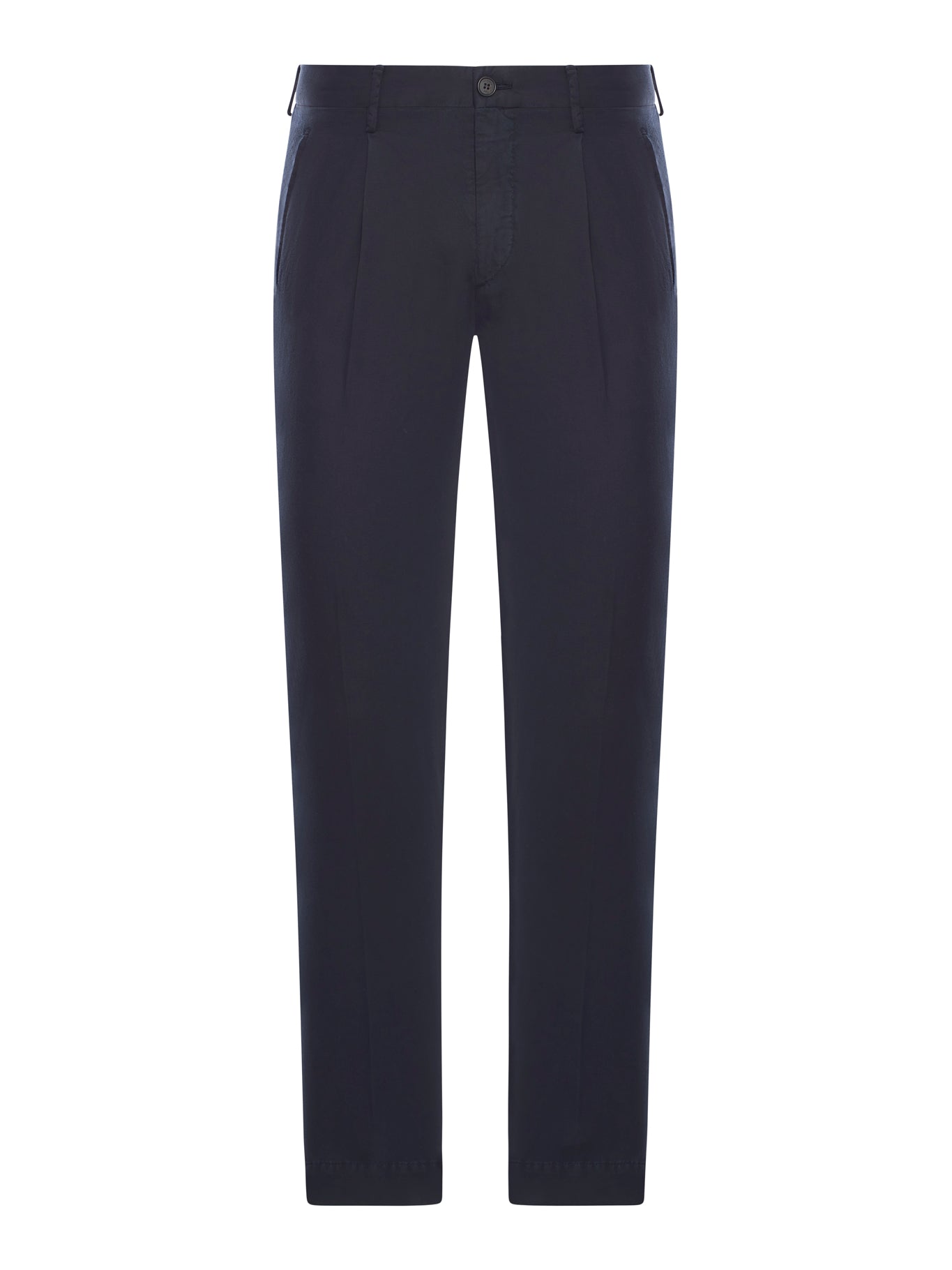 Premium Chino Trousers for Men - Linen & Cotton Blend with Smart Pleats | Comfortable Business Casual Pants for Office, Travel & Daily Wear