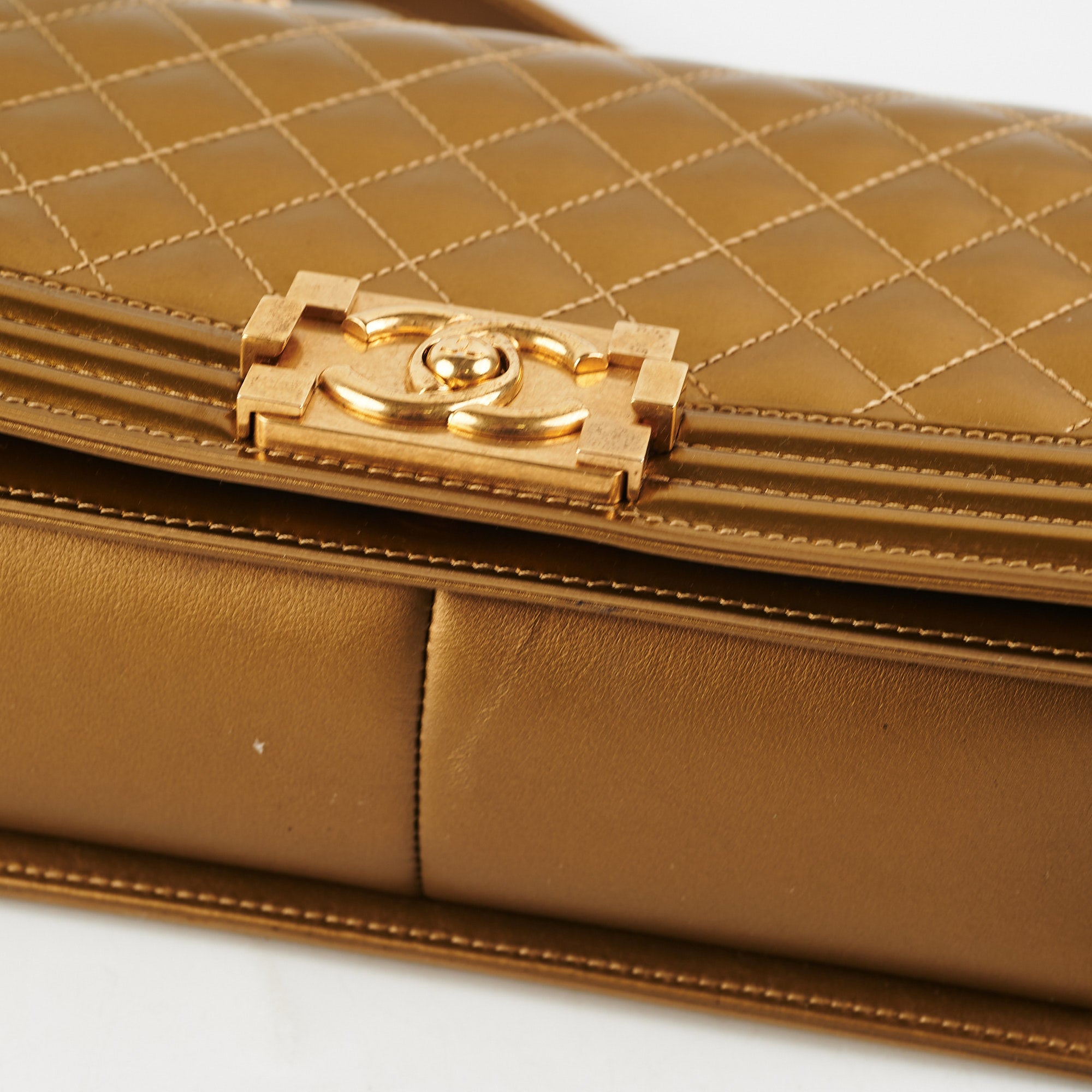 Chanel Medium Boy Flap Bag in Patent Leather with Gold Hardware - Perfect for Evening Events & Luxury Fashion Accessories