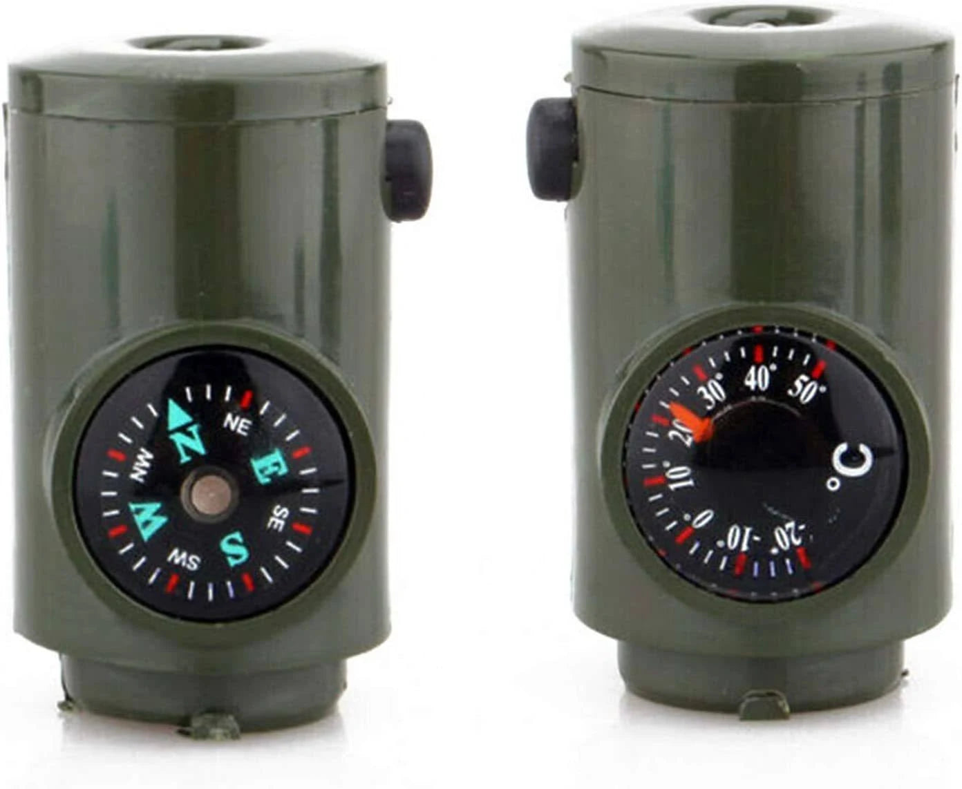 Best Survival Whistle with Compass - Emergency Outdoor Gear for Hiking, Camping & Adventure - Loud Safety Signal & Navigation Tool