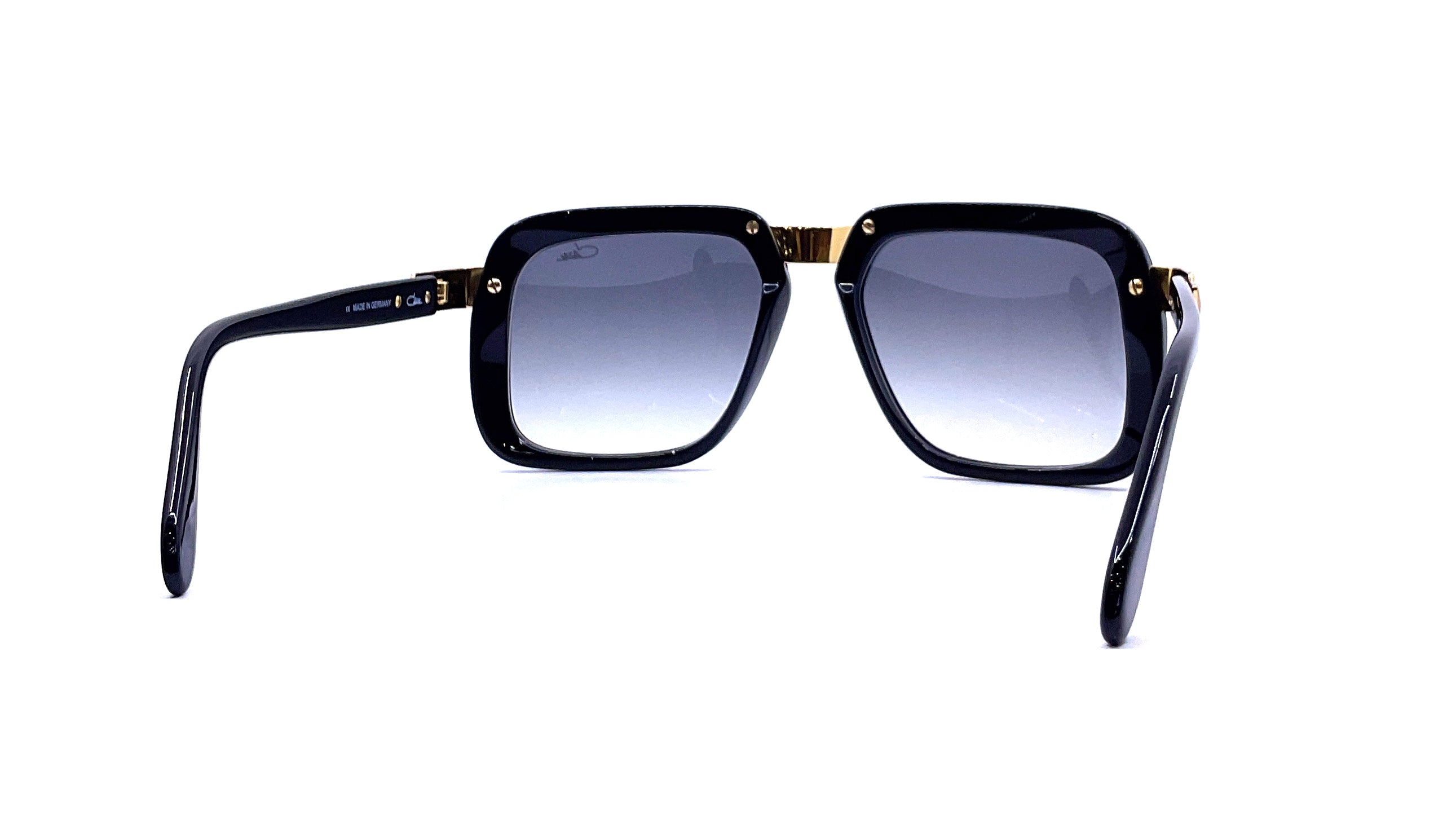 Cazal 616 Sunglasses - Black/Gold Aviator Style for Men & Women - Perfect for Outdoor Activities, Driving, and Fashion Accessories