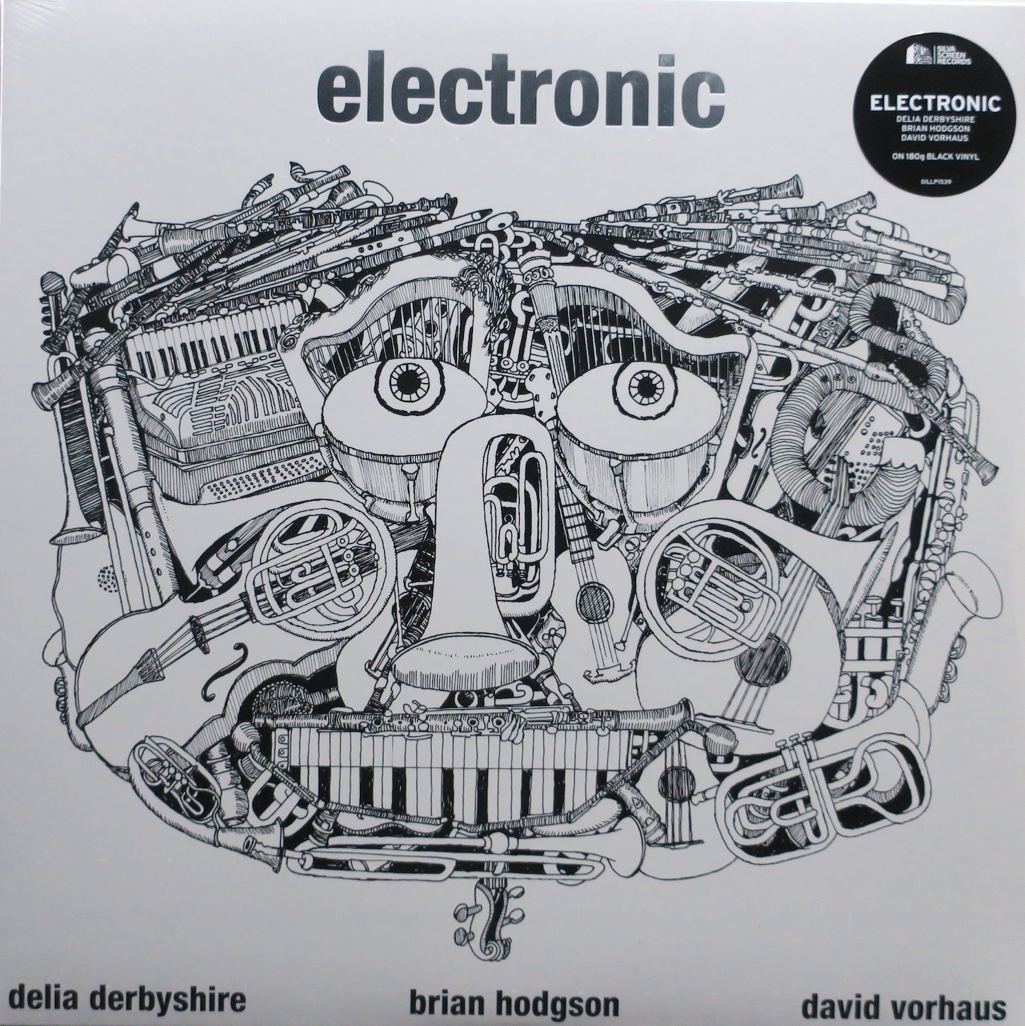 DELIA DERBYSHIRE, BRIAN HODGSON & DAVID VORHAUS 'Electronic' Vinyl LP - Original Dr Who Soundtrack | Perfect for Record Collectors & Sci-Fi Music Enthusiasts