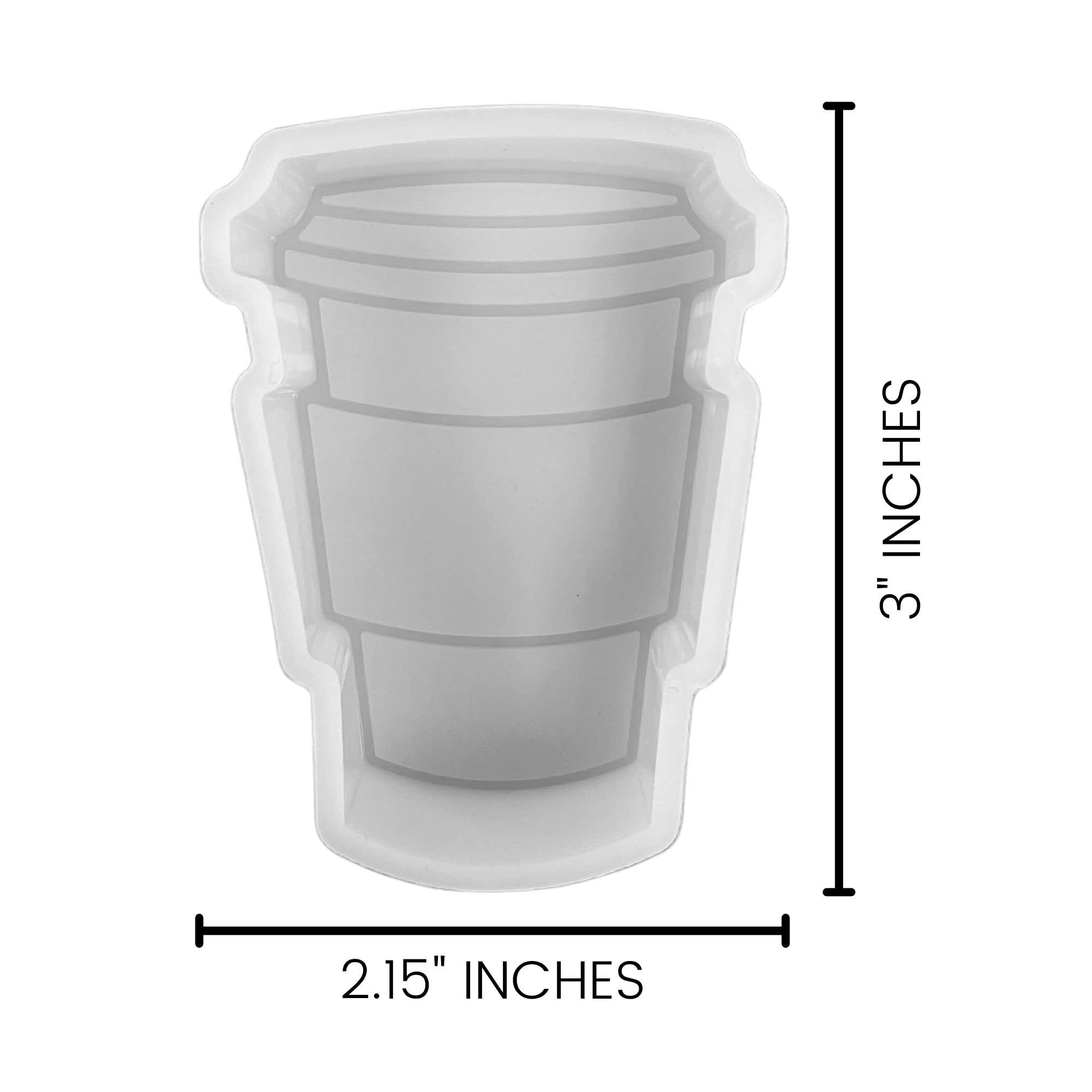 Premium Silicone Coffee Cup Mold - 2.15