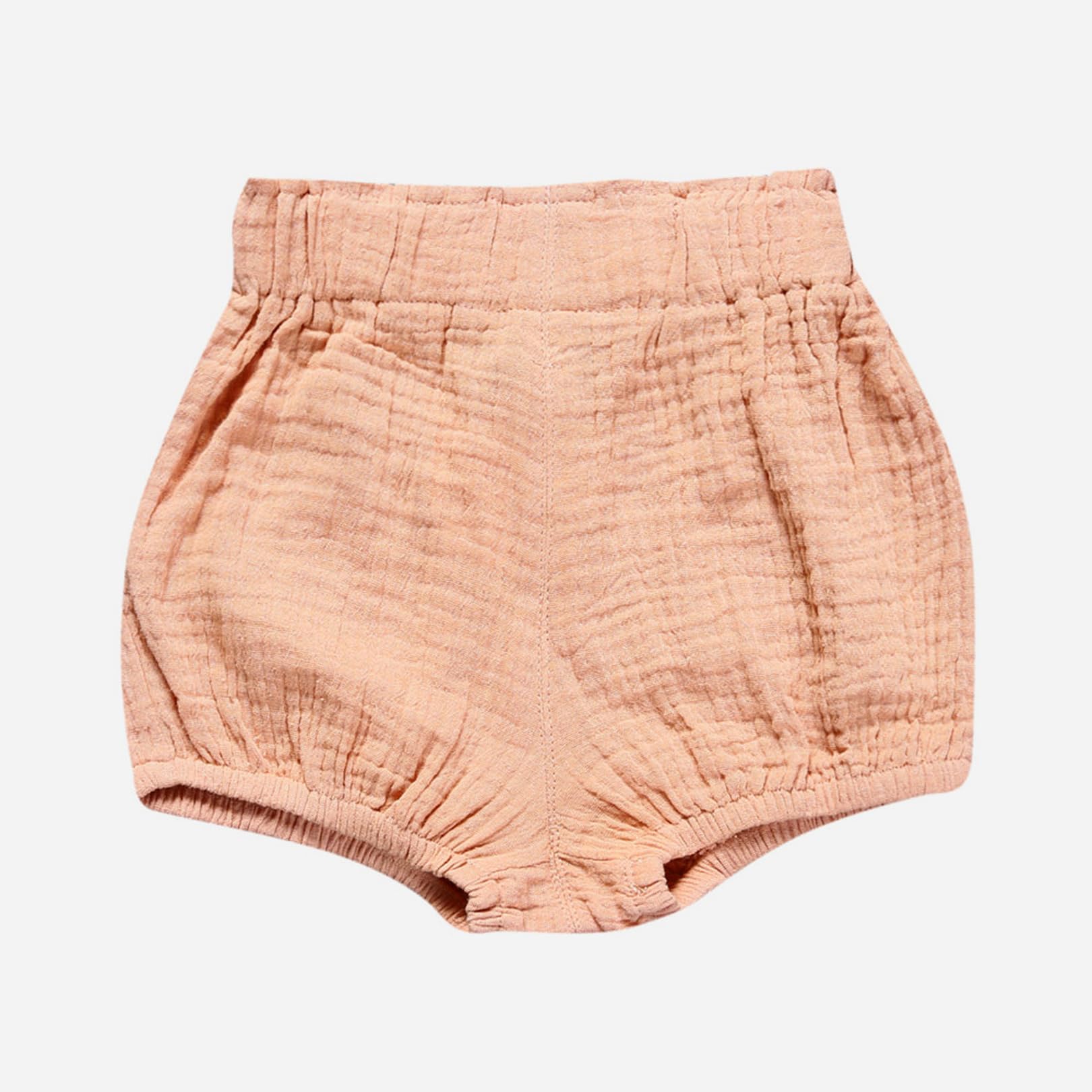 3PC Baby Shorts Set - Cotton Linen Bloomers for Girls & Boys - Playtime & Summer Outfits