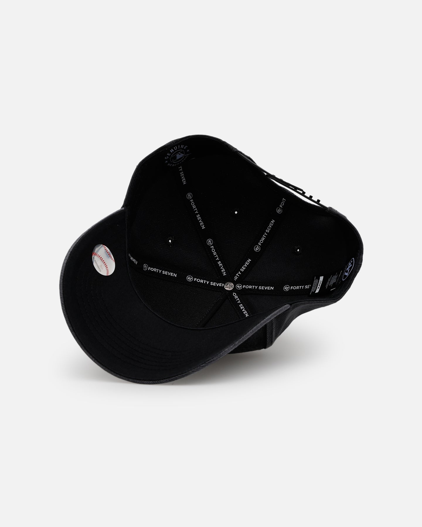 47 Brand Los Angeles Dodgers 'Washed Black' Snapback Hat - Adjustable Baseball Cap for Men & Women - Perfect for Games, Streetwear & Casual Outfits