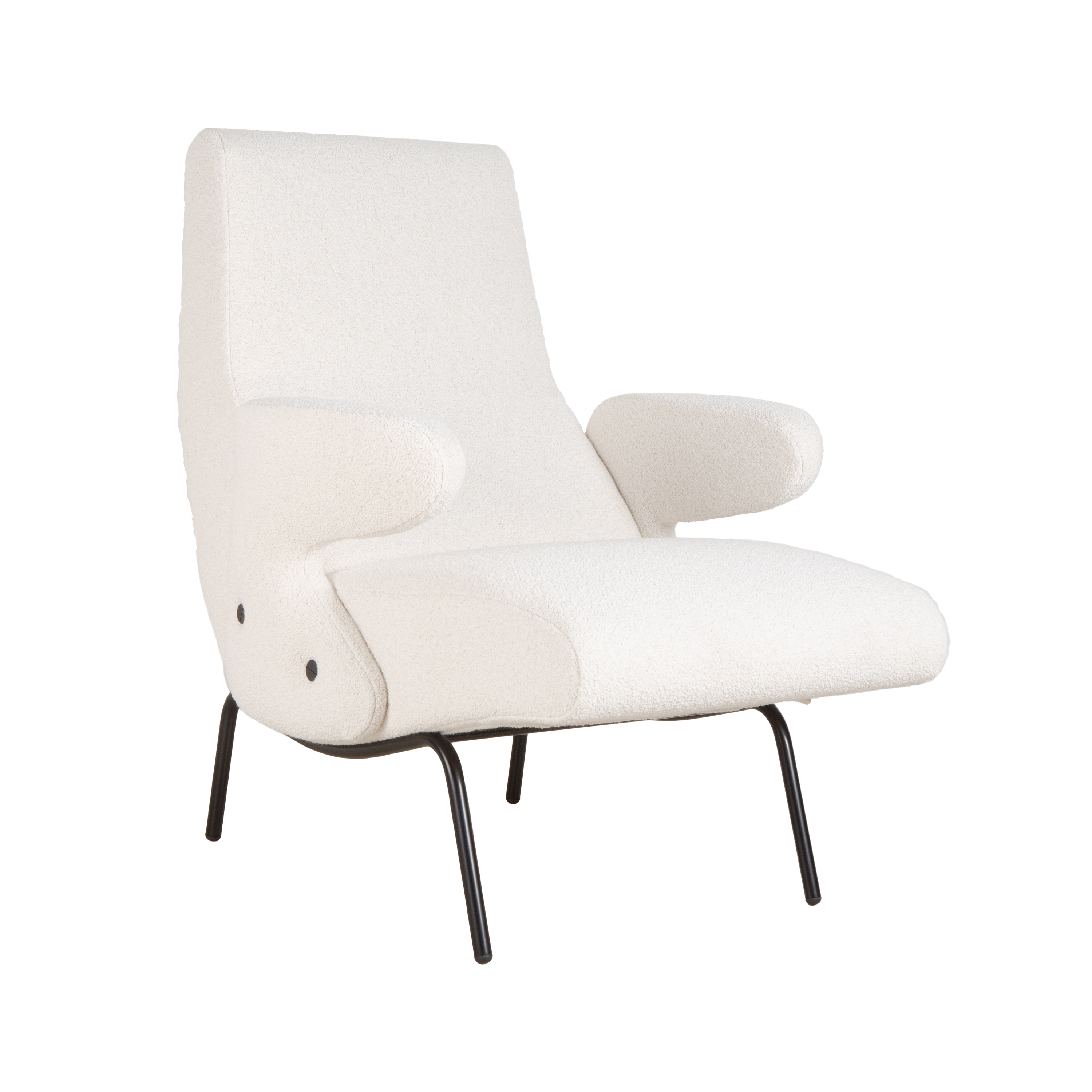 Stylish Delfino Armchair - Modern Accent Chair for Living Room, Bedroom & Office - Comfortable Upholstered Lounge Chair for Home Decor