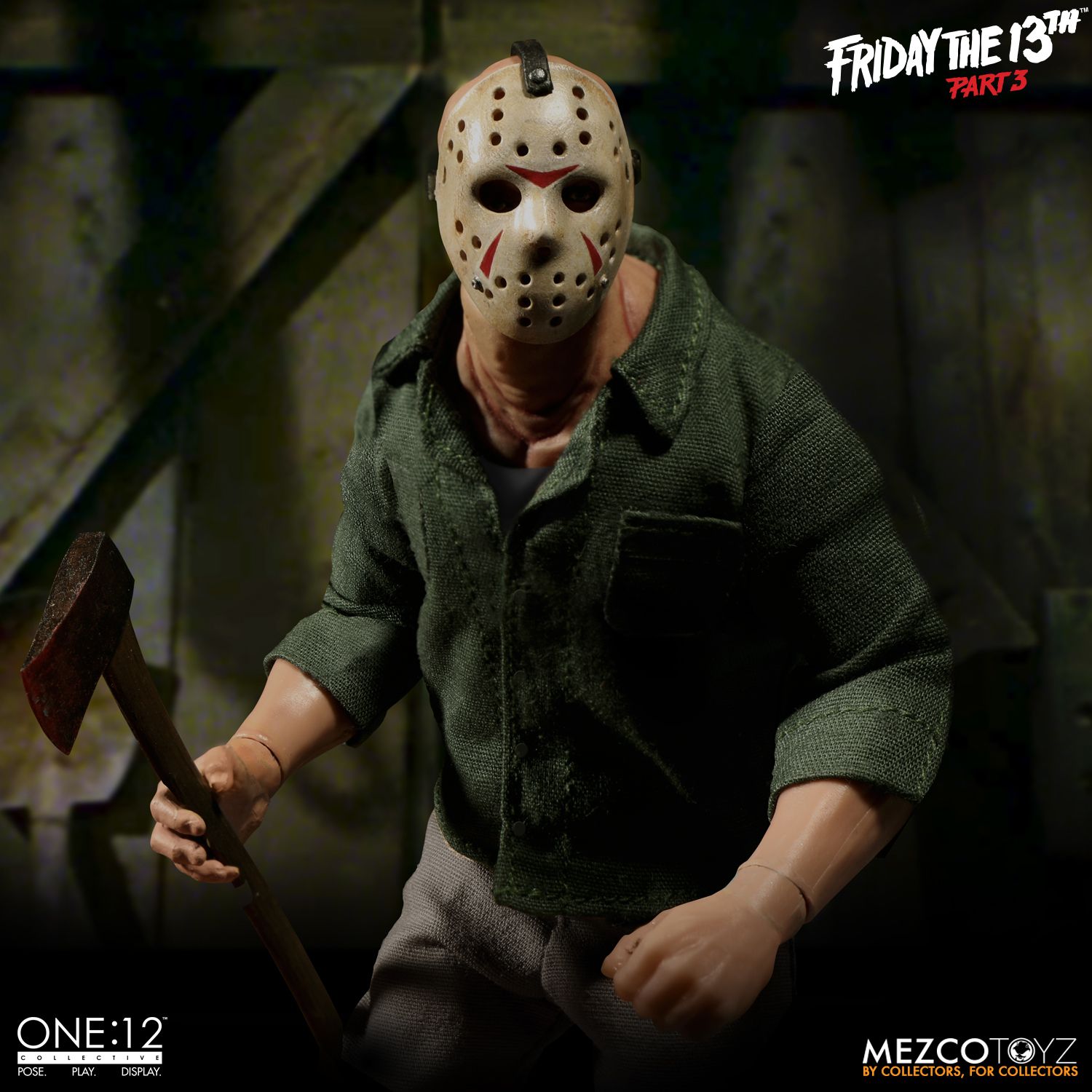 Mezco Toyz One:12 Collective Friday The 13th Part 3 Jason Voorhees 1/12 Scale 6