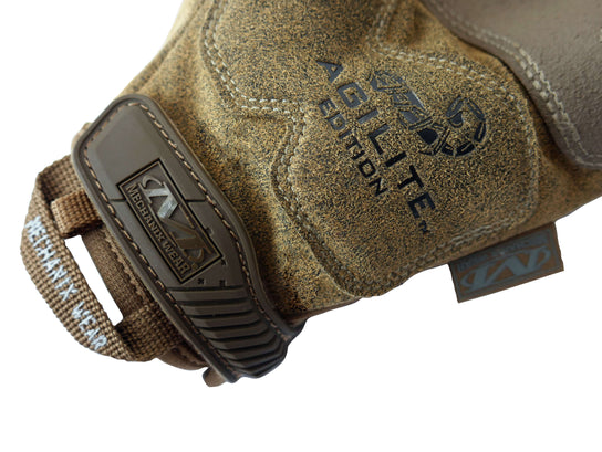 Mechanix M-Pact Tactical Gloves - Agilite Edition with Open Finger Design for Shooting, Construction & Outdoor Work | Durable Work Gloves for Men & Women