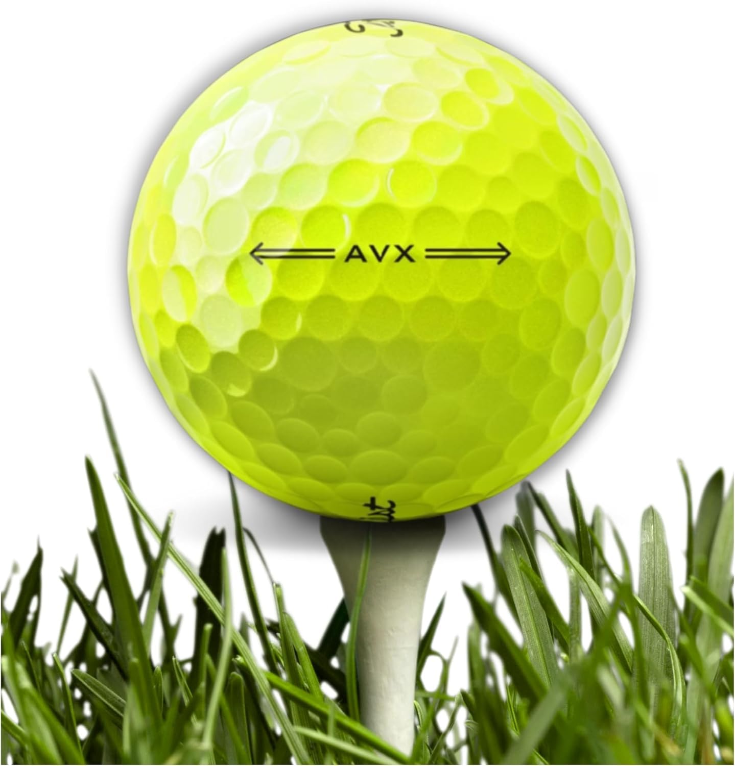 Recycled Titleist AVX Yellow Golf Balls Bulk - for Men & Women | Driving Range Practice