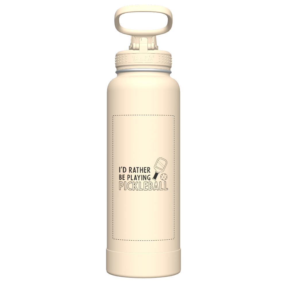 40oz Customized Oatmilk Bottle with Spout Lid - Perfect for Smoothies, Coffee, and On-the-Go Hydration