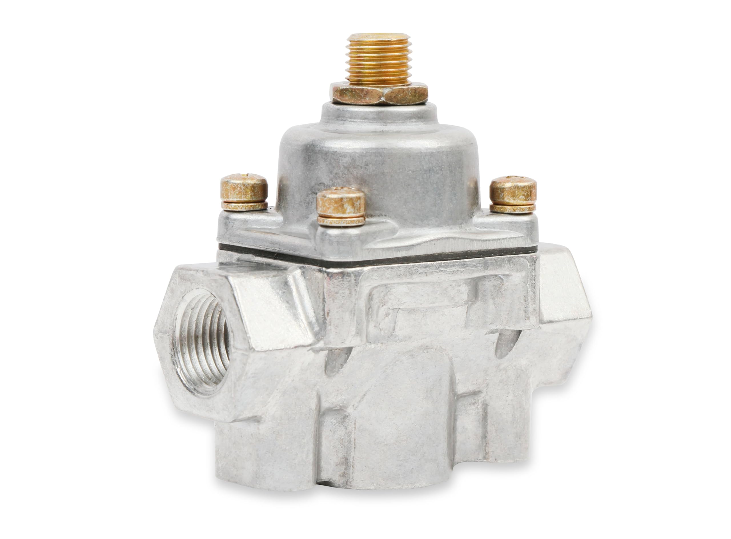 Holley 12-803BP Bypass Fuel Pressure Regulator for Carbureted Engines - Improve Performance in Hot Rods, Muscle Cars & Classic Vehicles