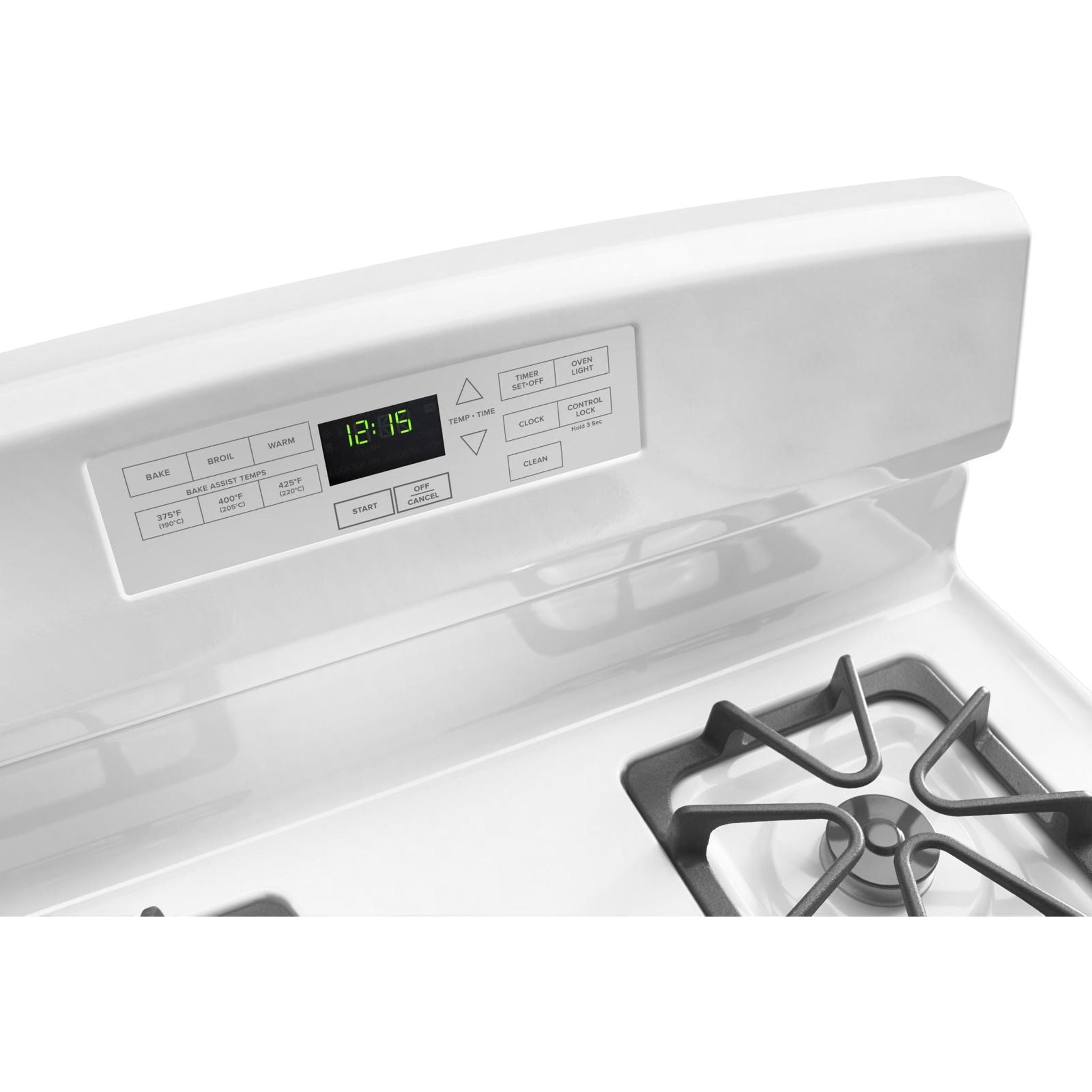 Amana AGR6603SFW 30 Inch Gas Range - White | 5 Burner Stove with Convection Oven | Perfect for Home Kitchen & Restaurant Cooking