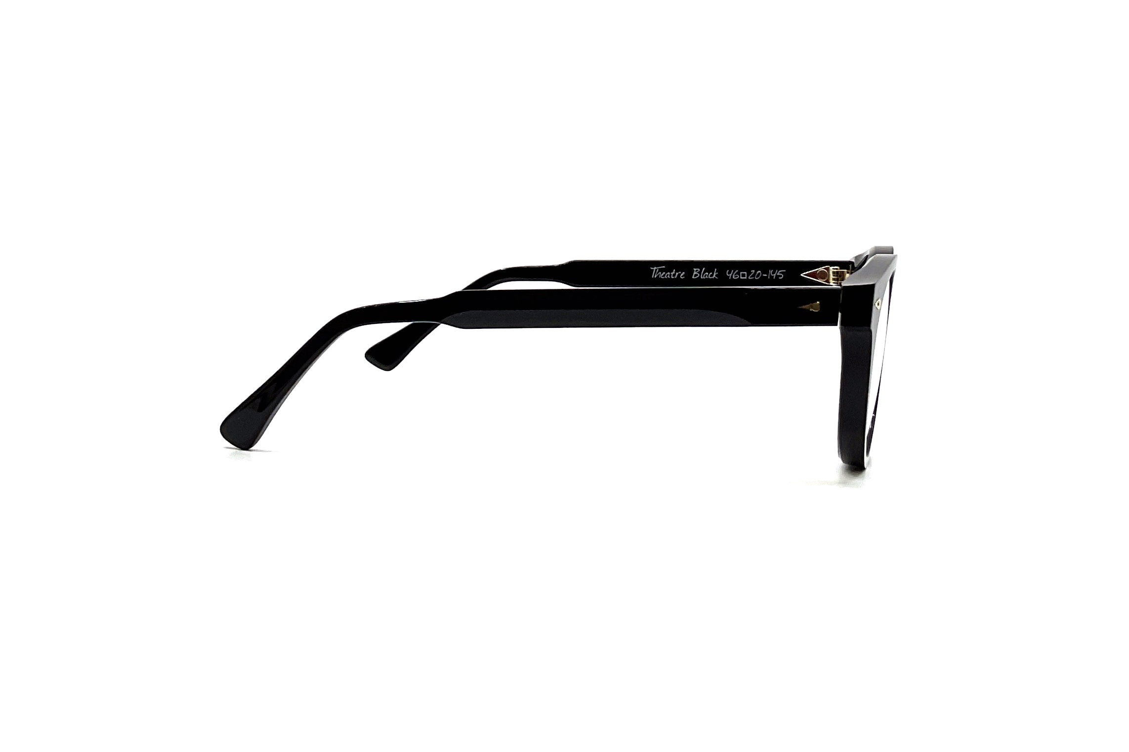 Ahlem Theatre Sunglasses (Black) - Stylish & UV Protection for Outdoor Activities, Travel & Fashion
