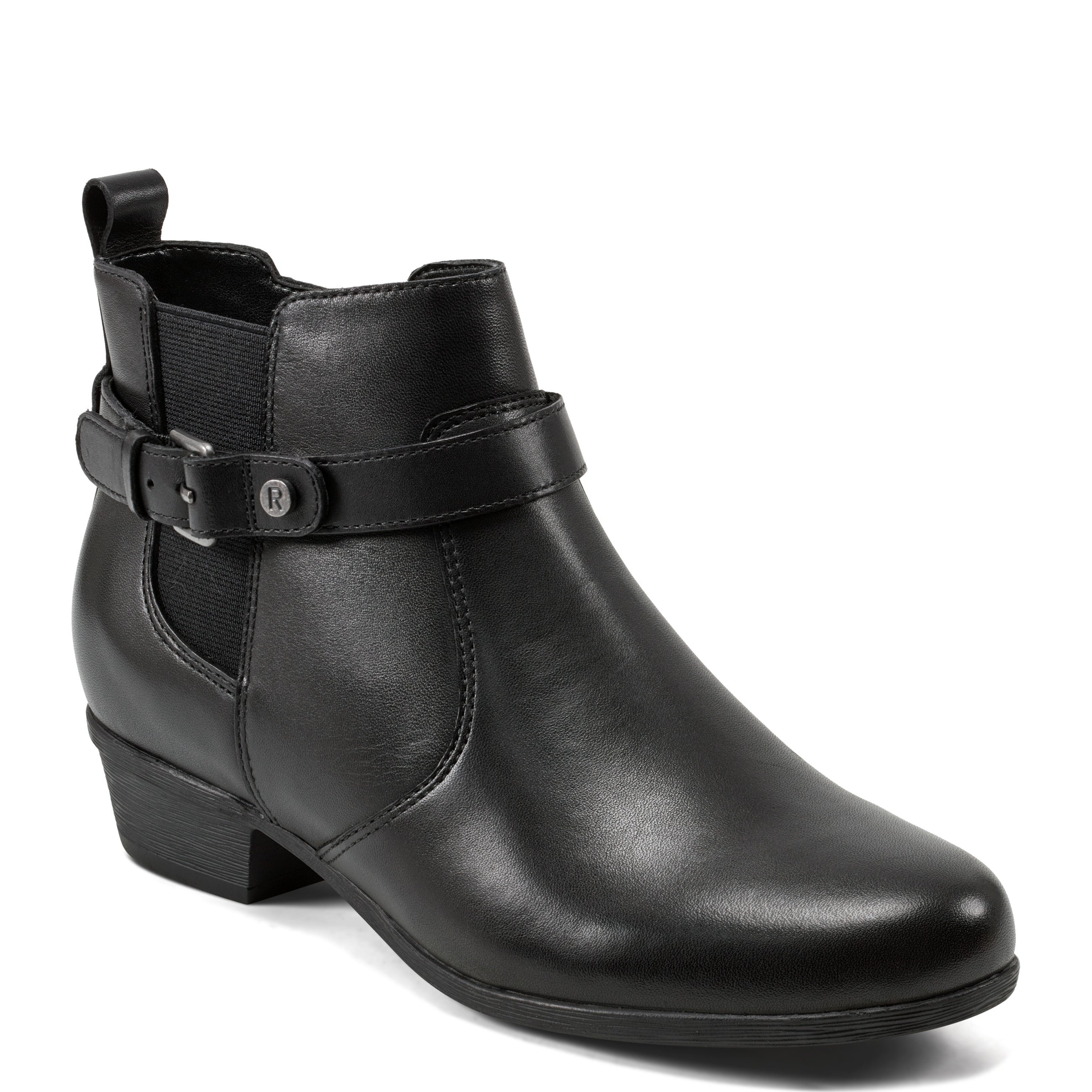 Women's Chunky Almond Toe Ankle Boots - Comfortable Casual Booties for Fall & Winter | Perfect for Office, Dating & Everyday Wear