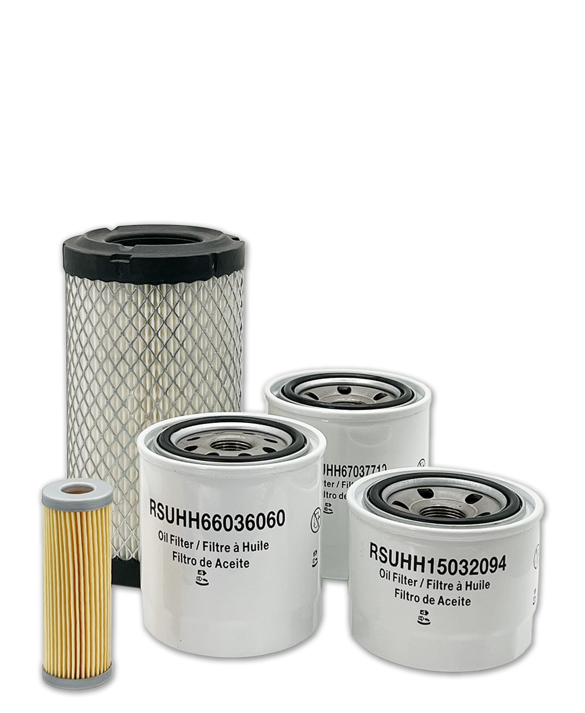 HERO® Maintenance Filter Kit for Kubota B1700HSD Tractor - Air, Oil & Fuel Filters Replacement Set - Perfect for Farm Equipment Maintenance & Tractor Servicing