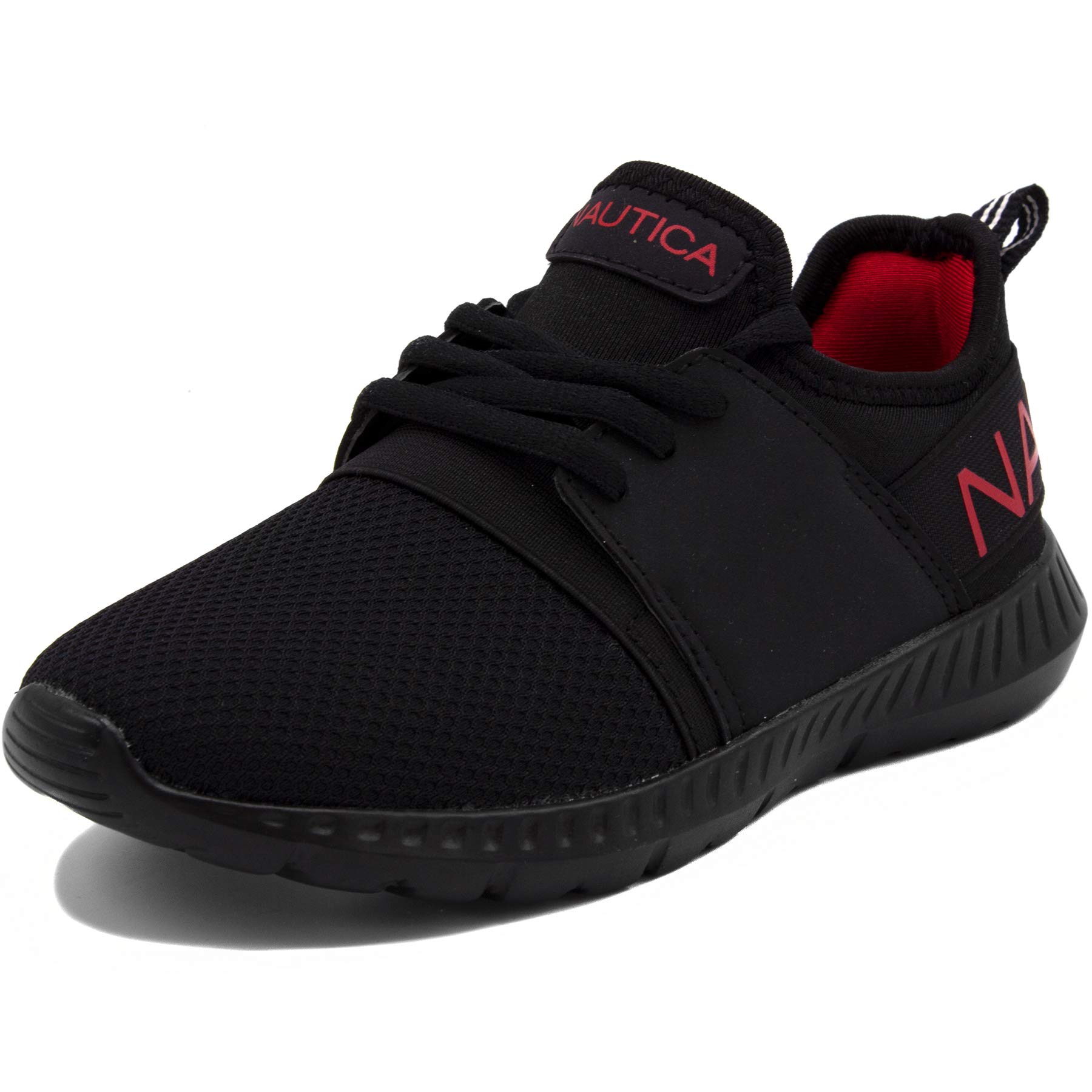 Nautica Kids Lace-Up Sneakers - Comfortable Running Shoes for Boys & Girls | Little Kid/Big Kid Sizes | Perfect for School, Play & Everyday Wear