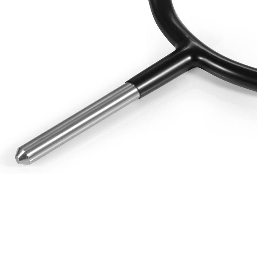 **Black Boom Pole Support Holder for C Stands & Microphone Stands – Perfect for Studio, Film, and Live Sound Recording**