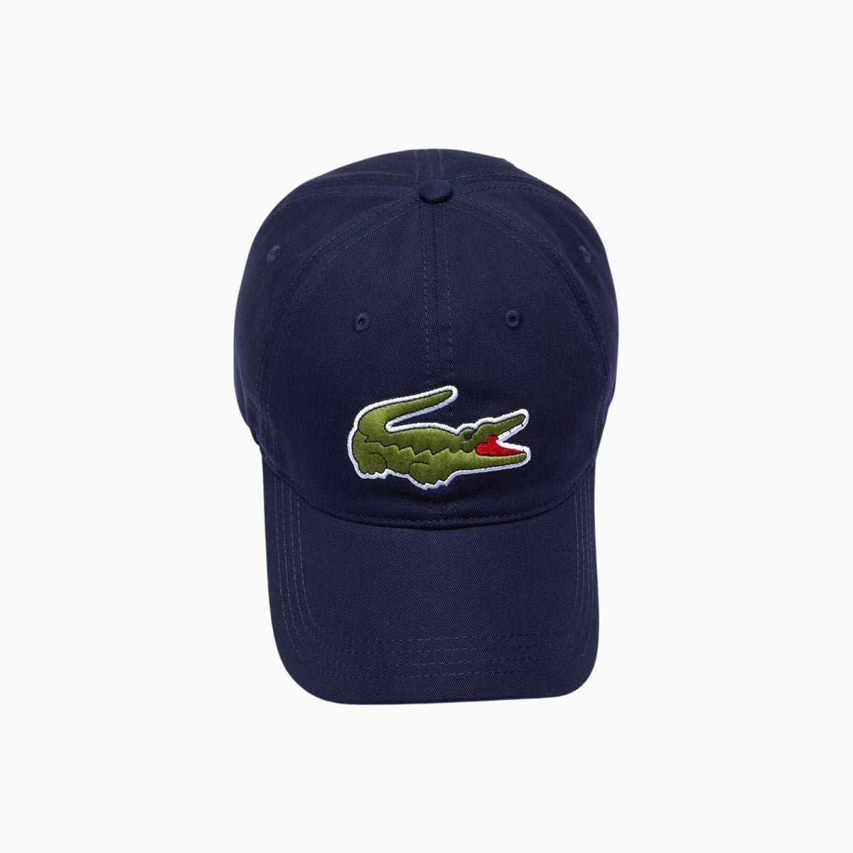 Stylish Contrast Strap & Oversized Crocodile Cotton Cap for Men - Trendy Baseball Hat for Outdoor Sports, Streetwear Fashion and Daily Casual Wear