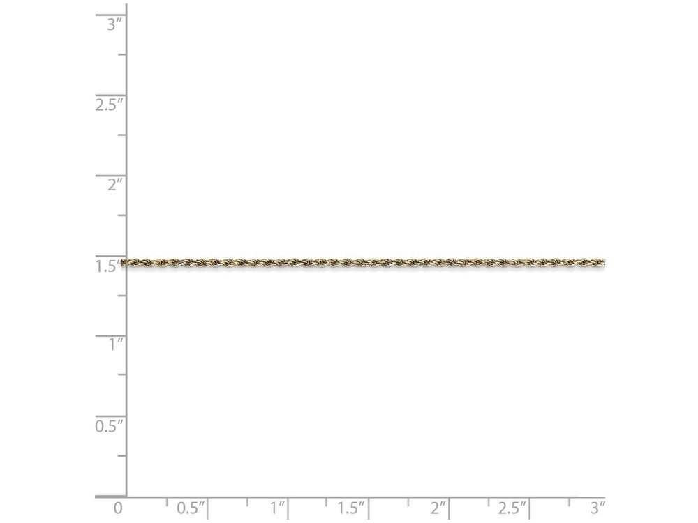 14K Gold 1mm Rope Chain Bracelet for Women - Dainty & Elegant Machine-Made Jewelry - Perfect for Everyday Wear, Gifts & Special Occasions