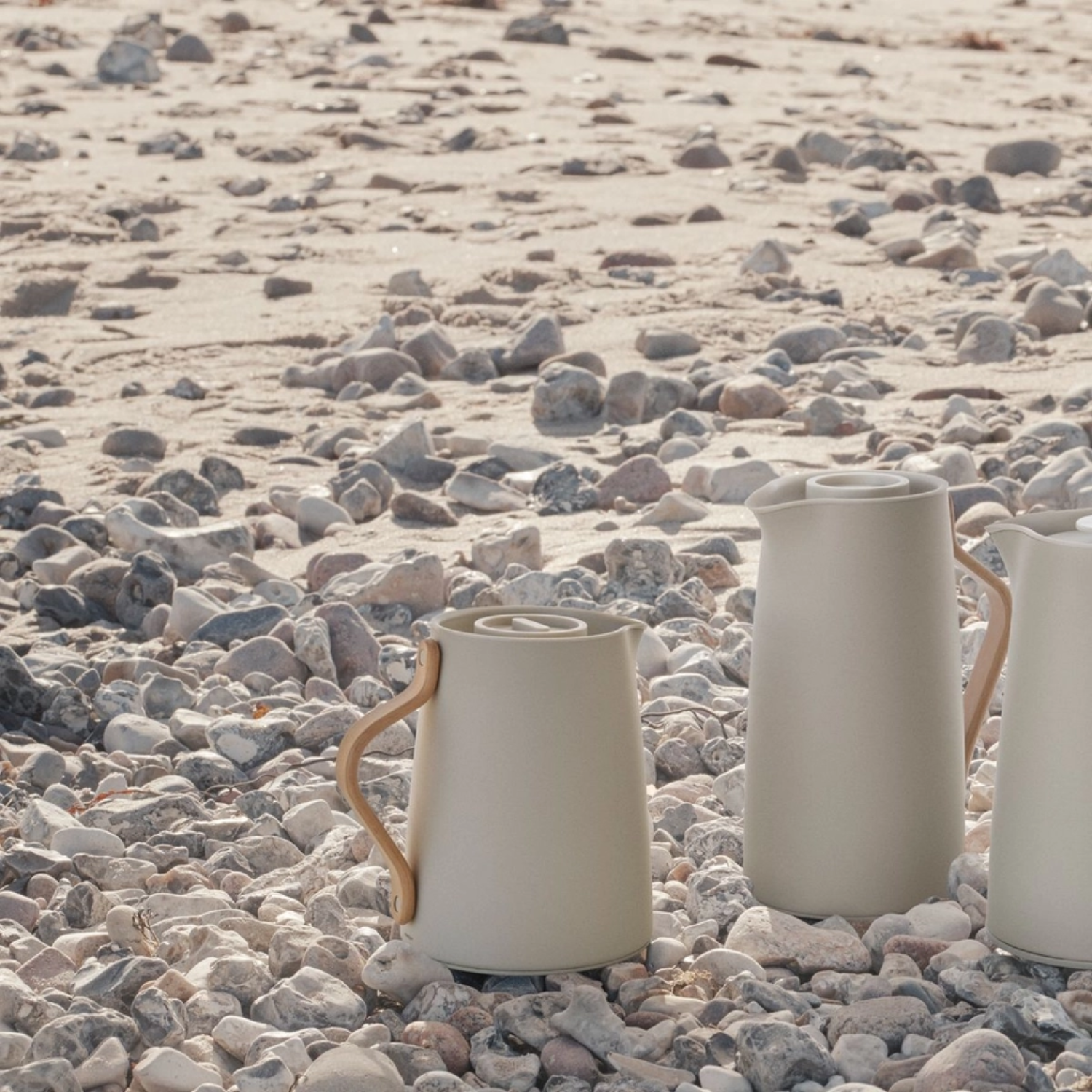 Premium Nordic Sand Vacuum Coffee Maker - Handcrafted Glass Jug for Pour Over & Cold Brew Coffee | Perfect for Home, Office & Outdoor Camping Use