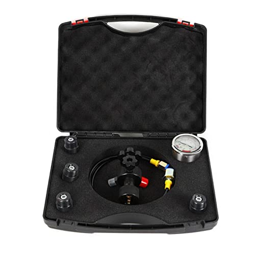 **Hydraulic Nitrogen Accumulator Gas Charging System - 250bar 3600PSI Pressure Test Kit with Inflatable Tool, Fill Gas Valve & Hose Assembly Set (Portable Case Included) - Ideal for Industrial Hydraulic Systems, Automotive Repair & Heavy Equipment Maintenance**