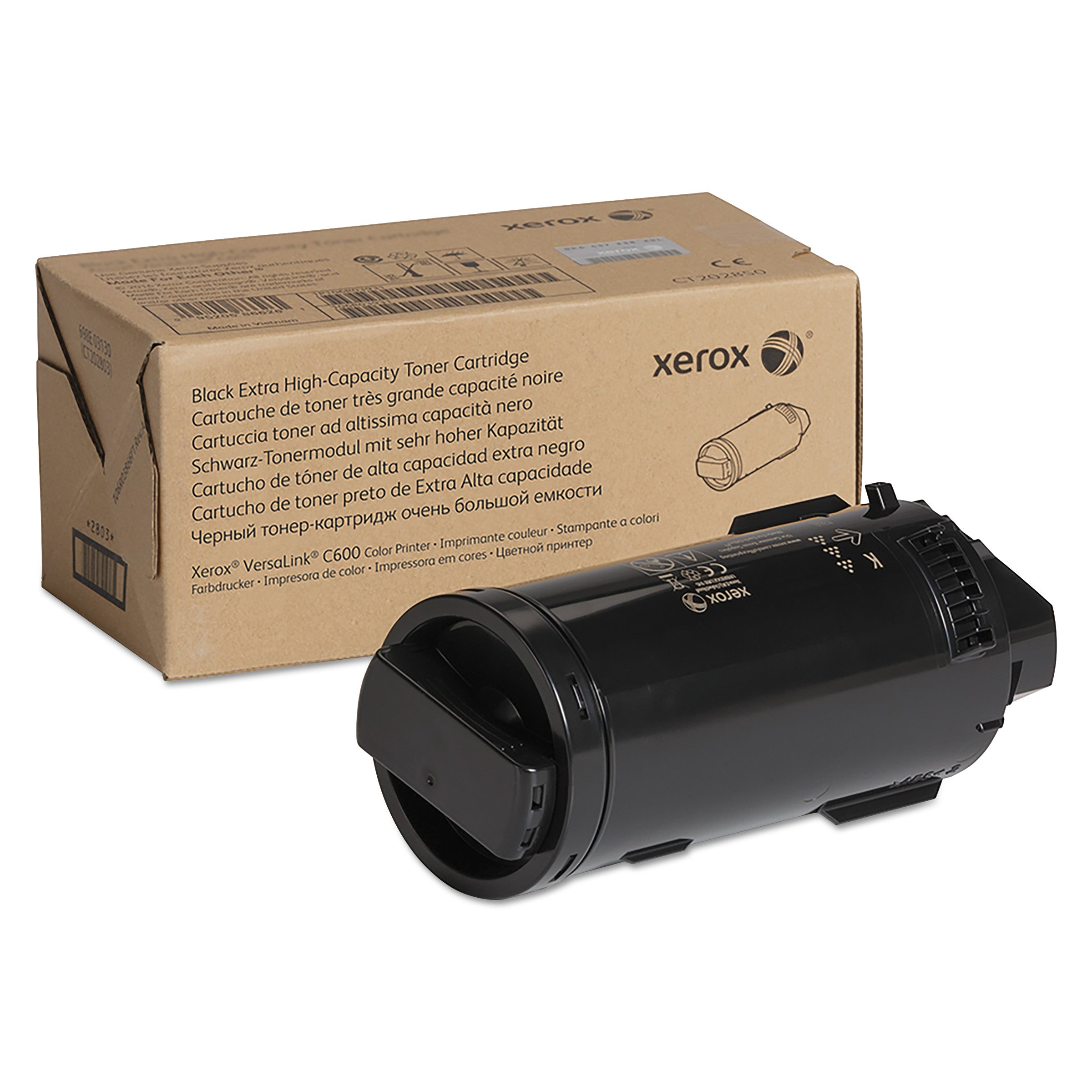106R04009 Extra High Yield Black Toner Cartridge - 16,900 Page Yield, TAA Compliant | Ideal for High-Volume Printing in Offices & Businesses
