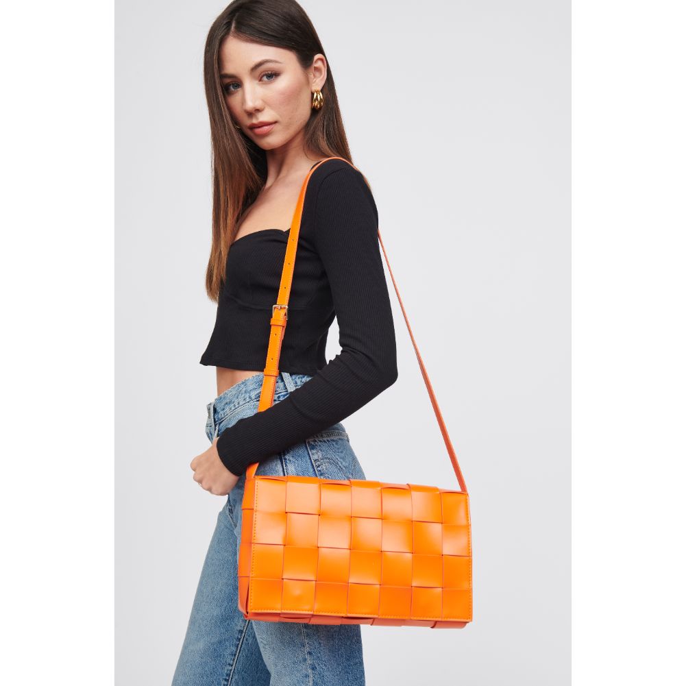 Olga Women's Woven Crossbody Bag - Stylish Handbag for Everyday Use, Travel & Shopping | Fashionable Shoulder Purse for Women & Girls