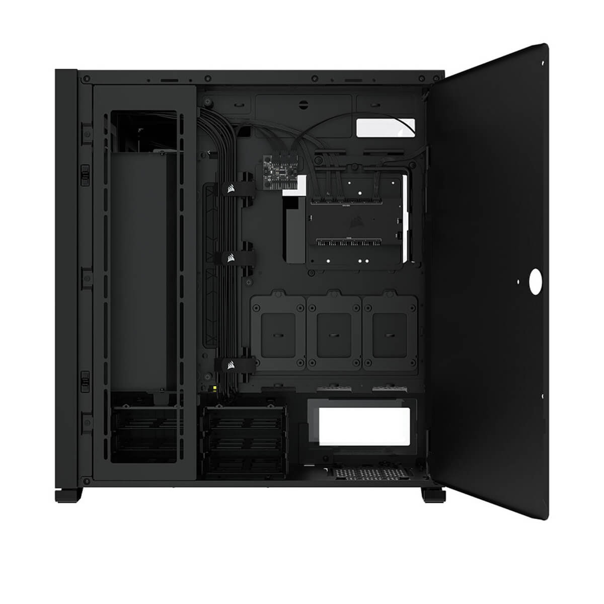 Corsair iCUE 7000X RGB Tempered Glass Full Tower PC Case - Black | High Airflow Gaming Computer Case for Custom Builds & Workstations