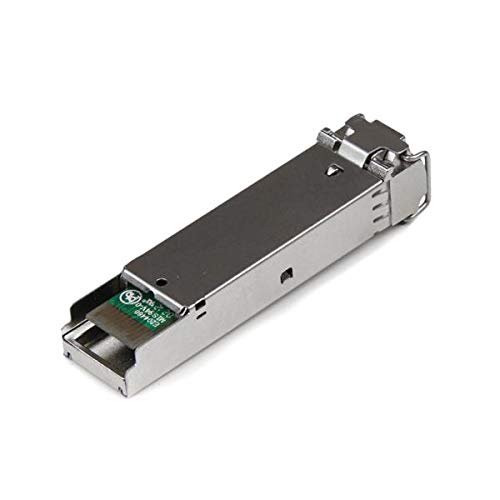 StarTech.com Brocade 10G-SFPP-LR Compatible SFP+ Module - 10GBASE-LR Single Mode Fiber Optic Transceiver - 10GbE Gigabit Ethernet - LC Connector 10km 1310nm with DDM - for Data Centers, Enterprise Networks & High-Speed Internet Connections