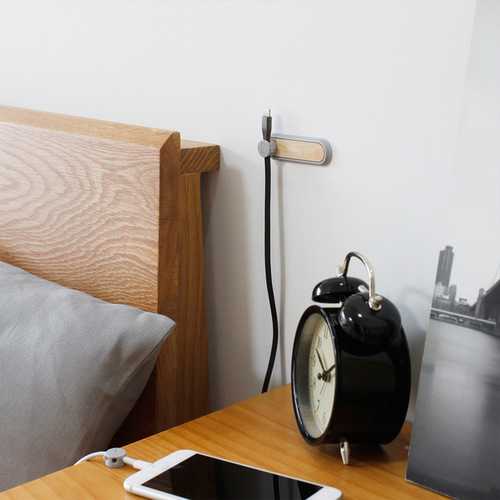 BCASE Magnetic Cable Organizer - Cord Management Holder for iPhone, Xiaomi, Samsung - Perfect for Home, Office & Car Use