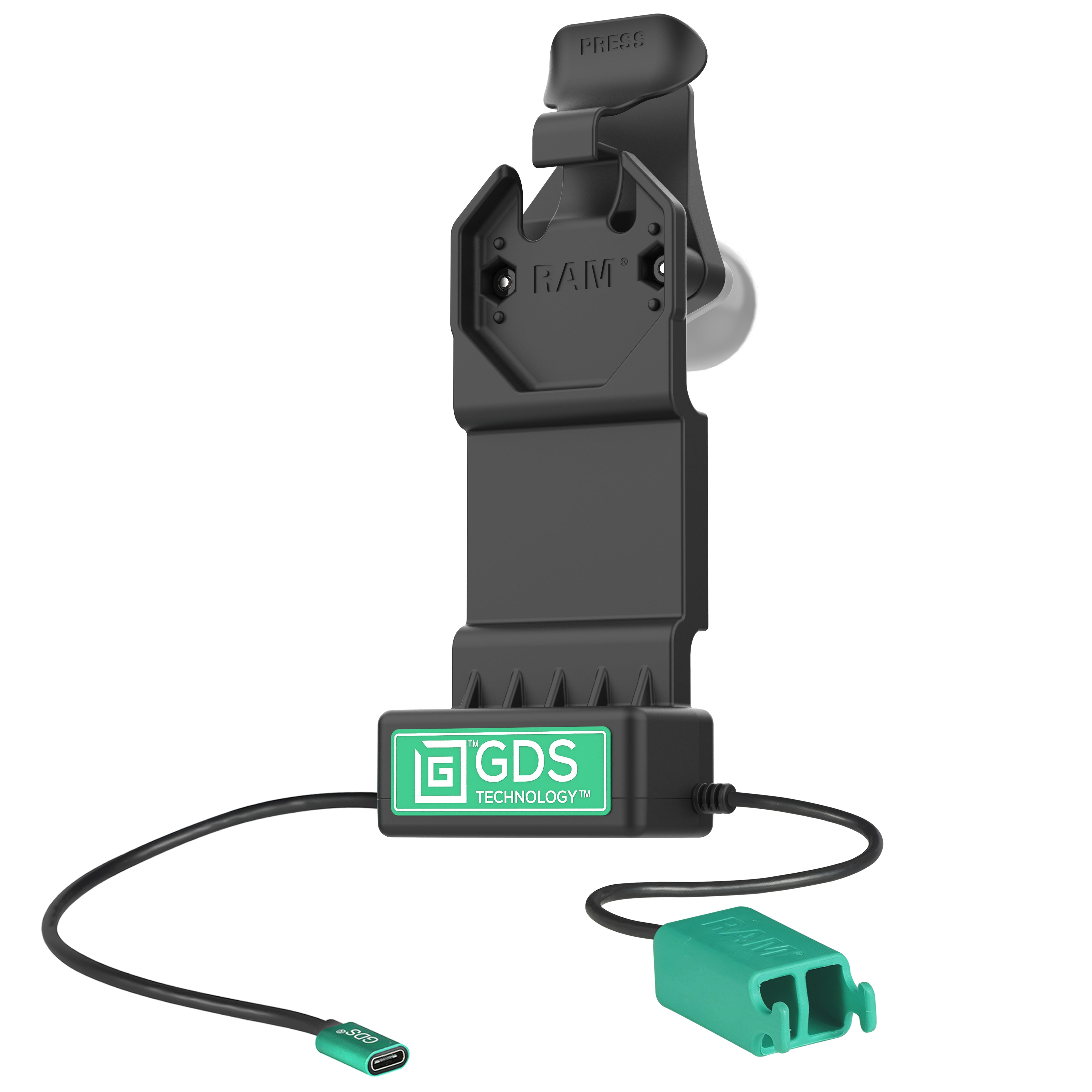 GDS® Uni Conn™ Power + Dual USB A Dock (RAM GDS DOCK U1CD2U) - Universal Charging Station for Laptops & Mobile Devices | Perfect for Office, Home & Travel Use