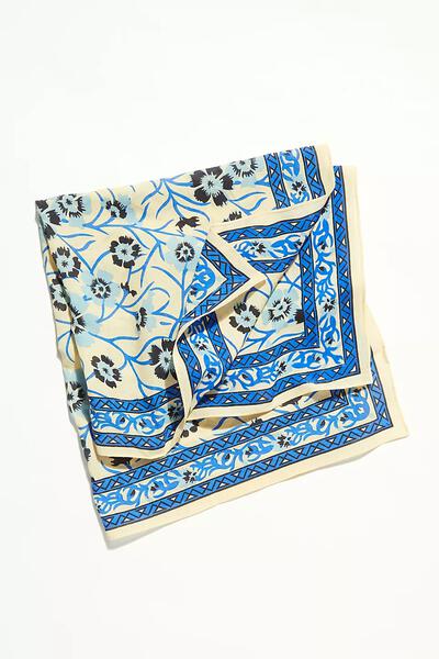 Floral Bandana Scarf - Stylish & Versatile Fashion Accessory for Women, Men - Perfect for Headband, Neck Scarf, Hair Wrap, Face Covering & Outdoor Activities