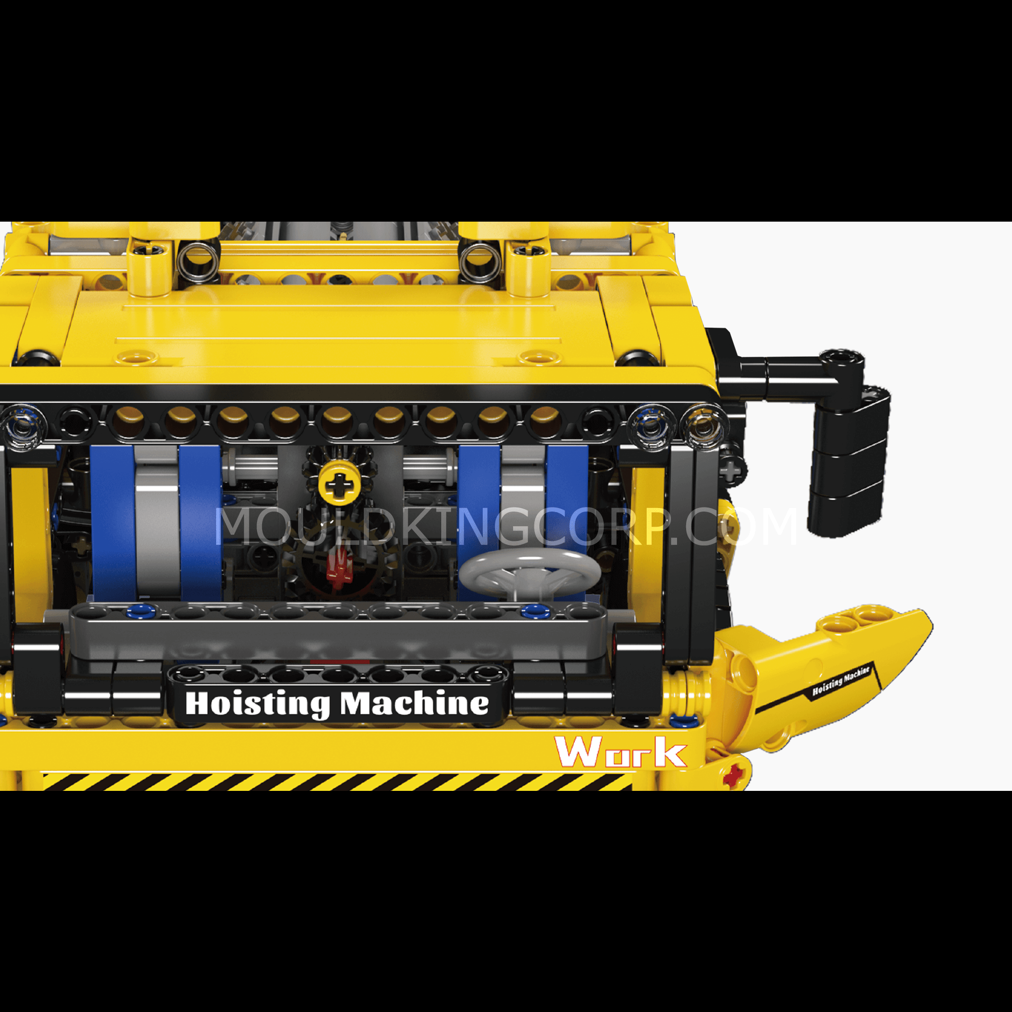 Mould King 17047 Mechanical Crane C+ Building Set - 2,688 Piece STEM Educational Construction Toy for Adults & Kids | DIY Engineering Model Kit for Creative Play & Home Decoration