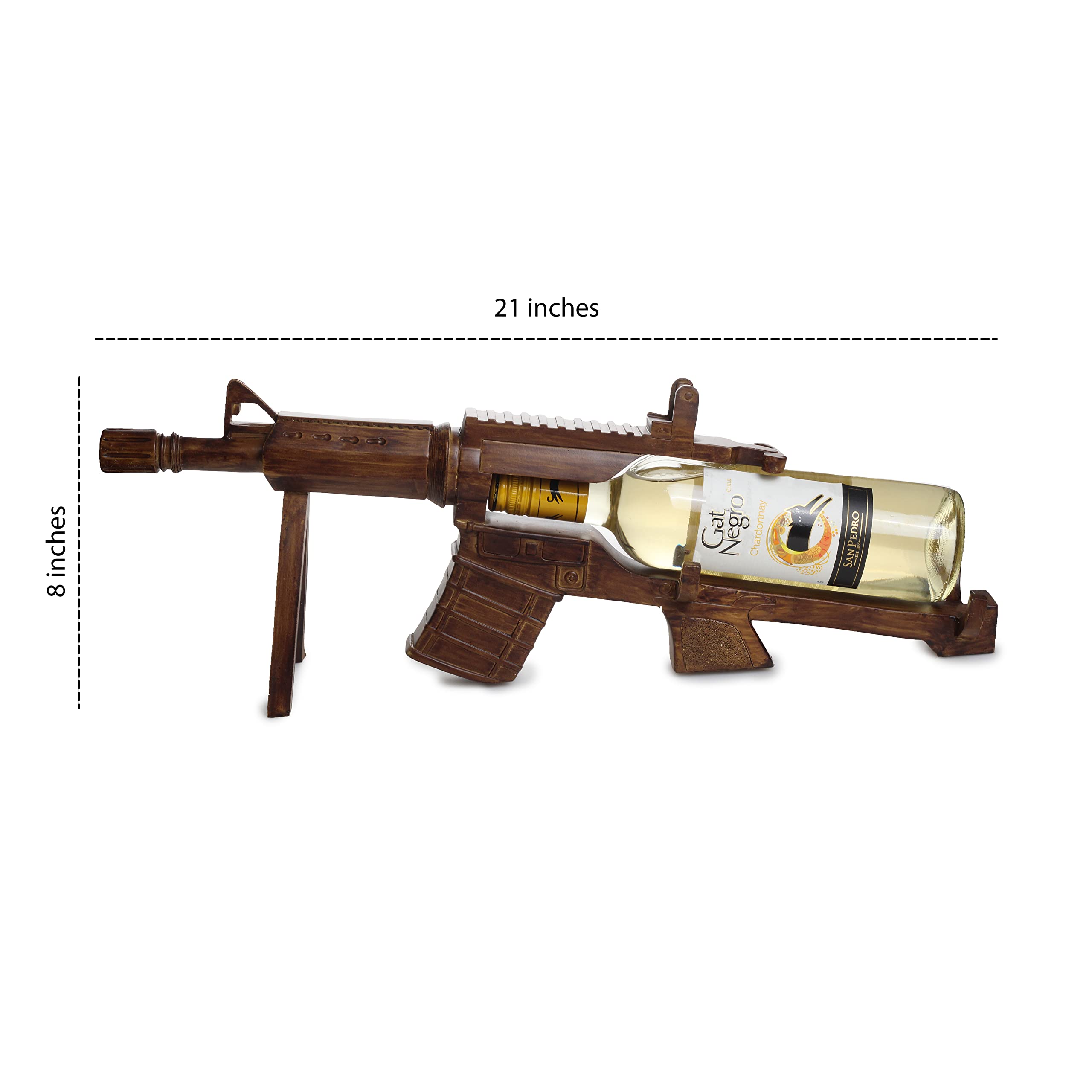 AR15 Gun Wine Bottle Holder 23