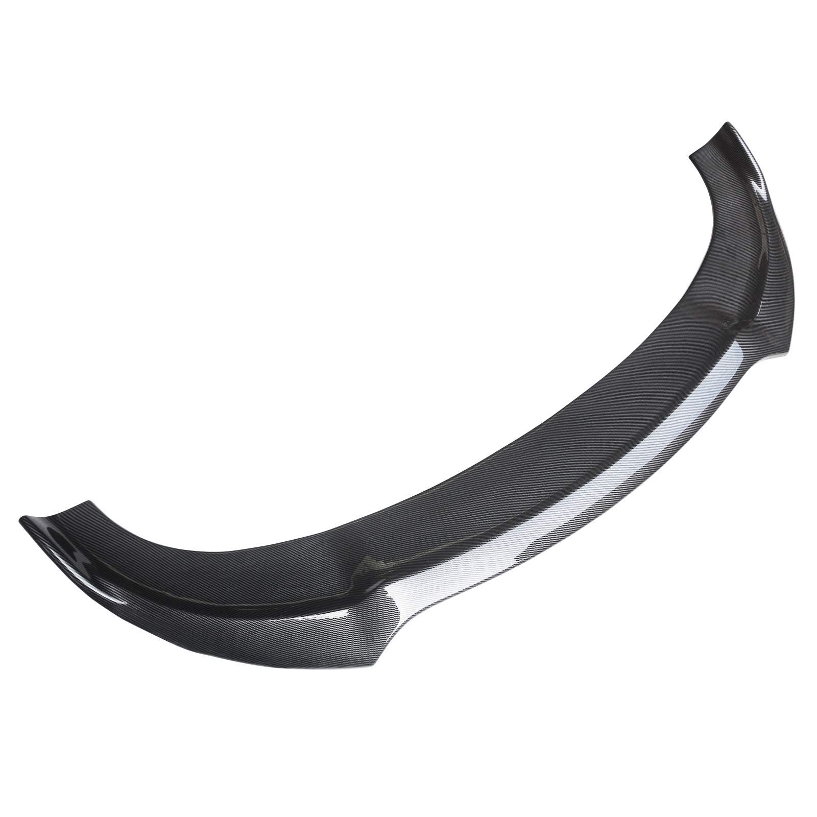 NINTE V3 Style Carbon Fiber Coating ABS Front Bumper Lip for 2015-2023 Dodge Charger SRT Scat Pack Widebody - Aggressive Styling & Enhanced Aerodynamics for Street Racing & Car Shows