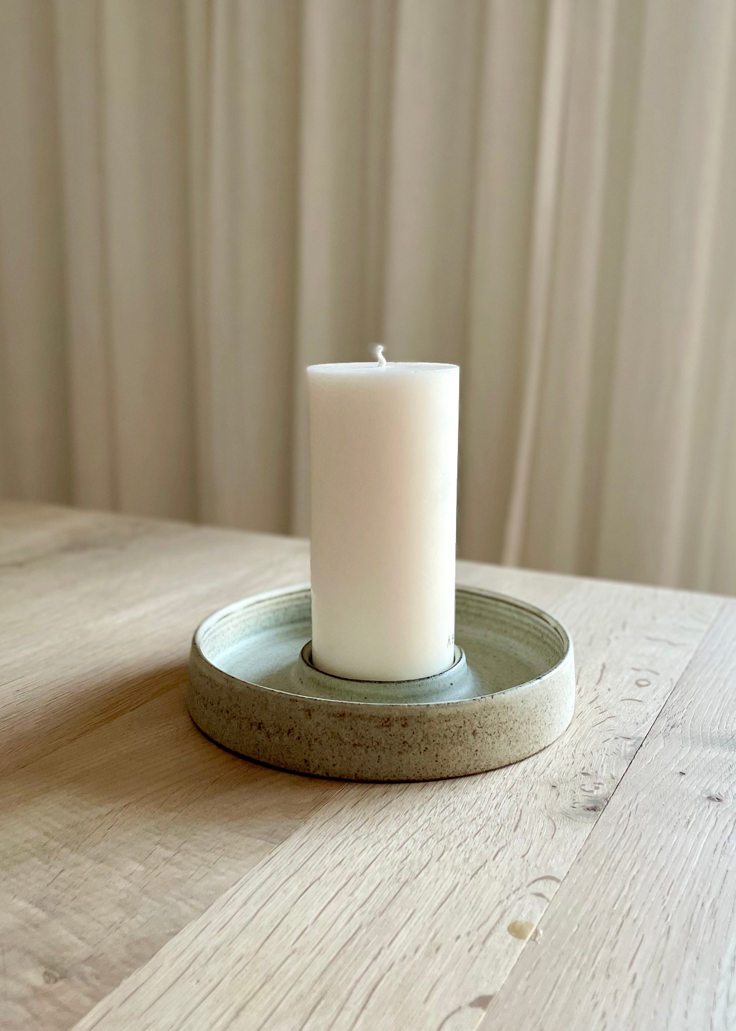 Viki Weiland Block Candle Holder - Modern Geometric Home Decor for Tabletop, Mantel & Wedding Centerpieces - Perfect for Candles, Tealights & Decorative Accents